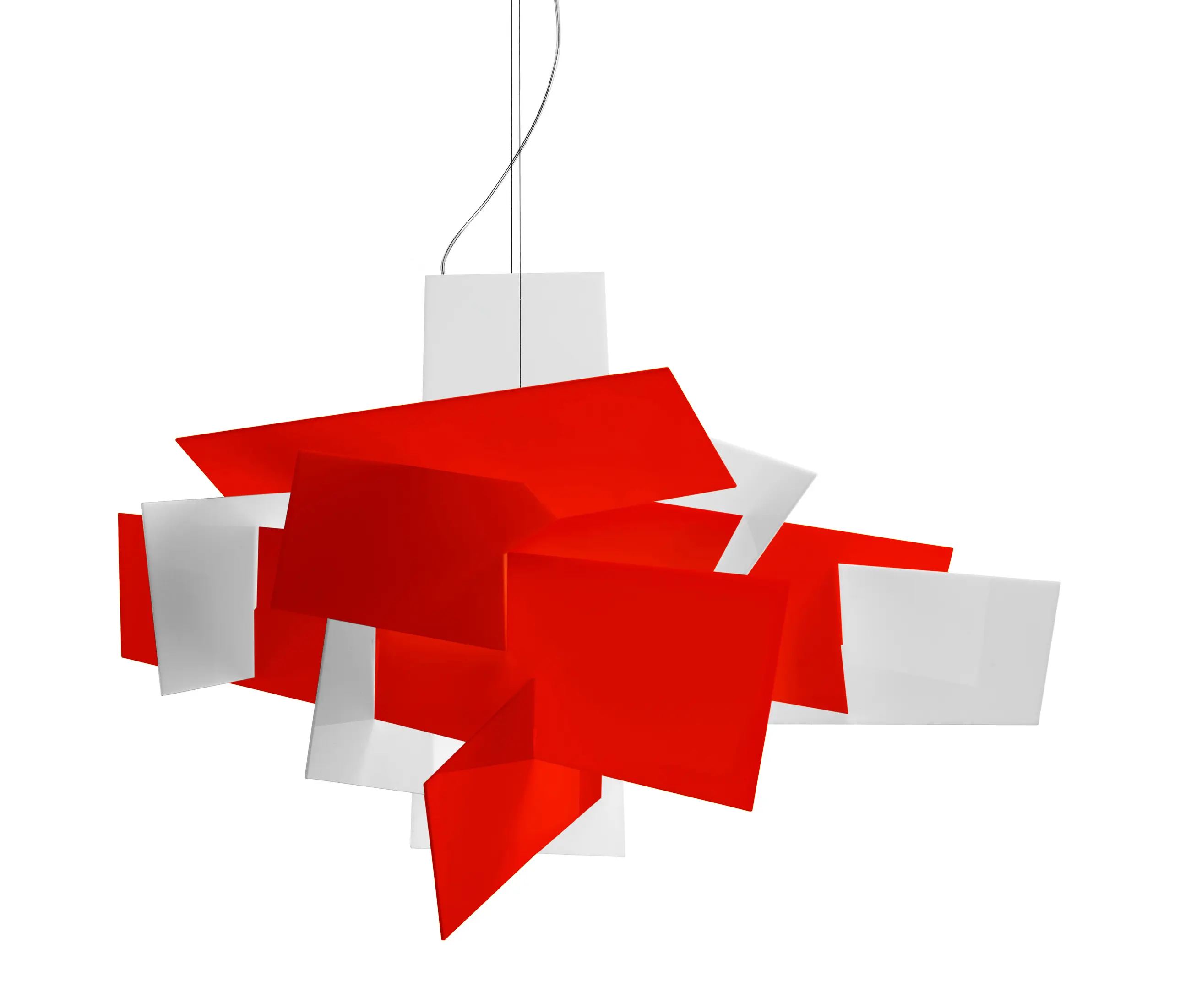 Foscarini - Big Bang XL Pendelleuchte rot