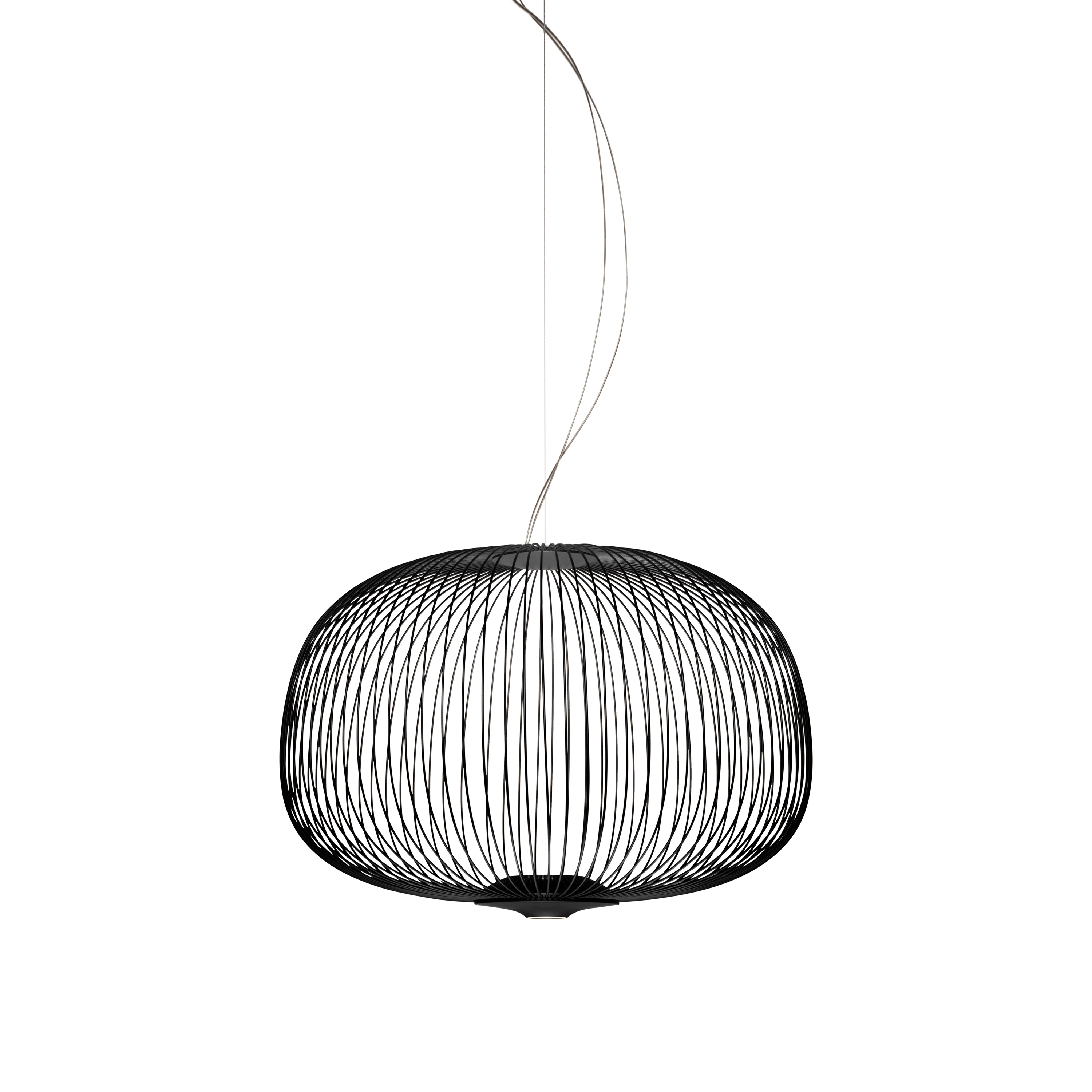 Mostra il prodotto Spokes 3 sospensione nero del produttore Foscarini