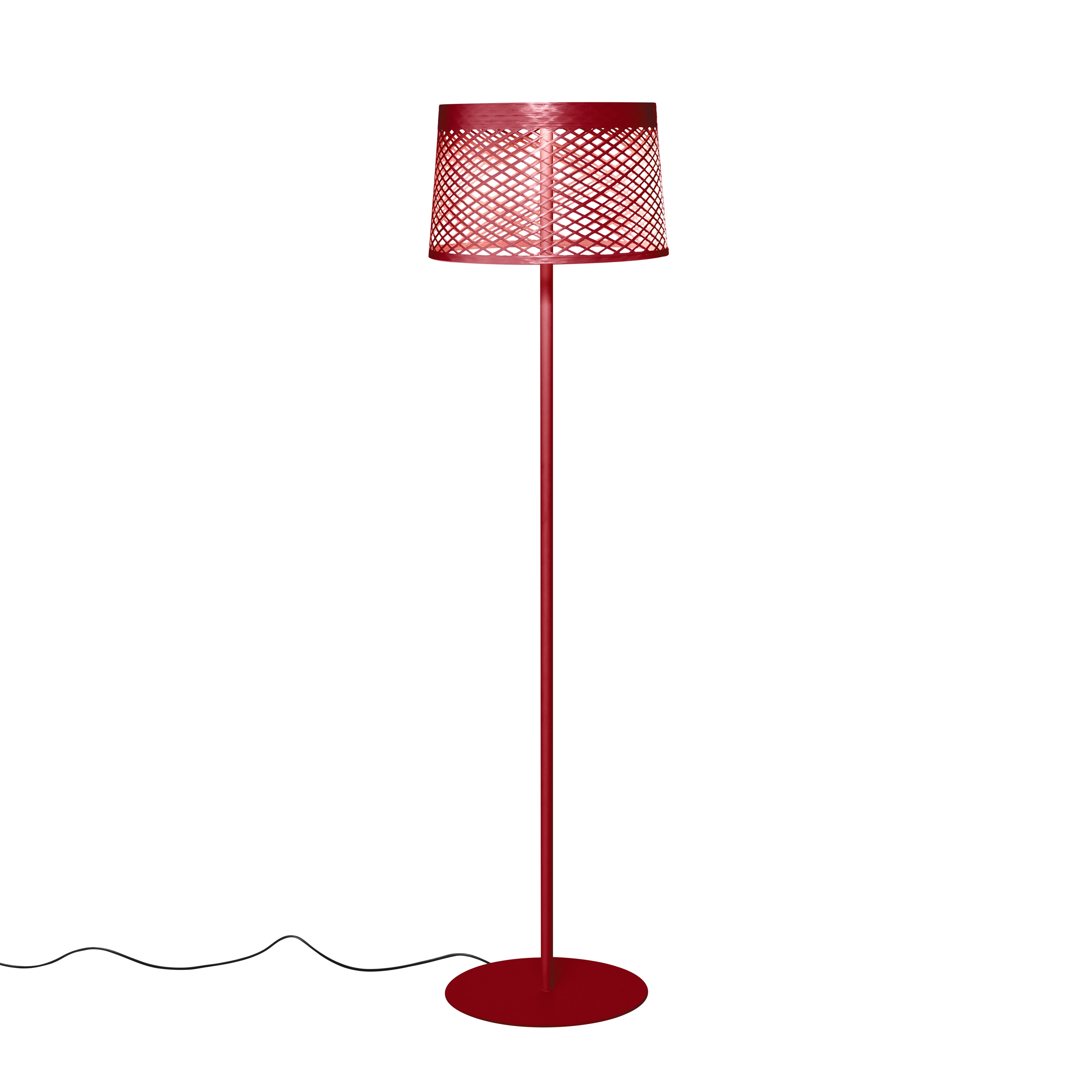 Display product Twiggy Lettura Outdoor floor carmine from manufacturer Foscarini
