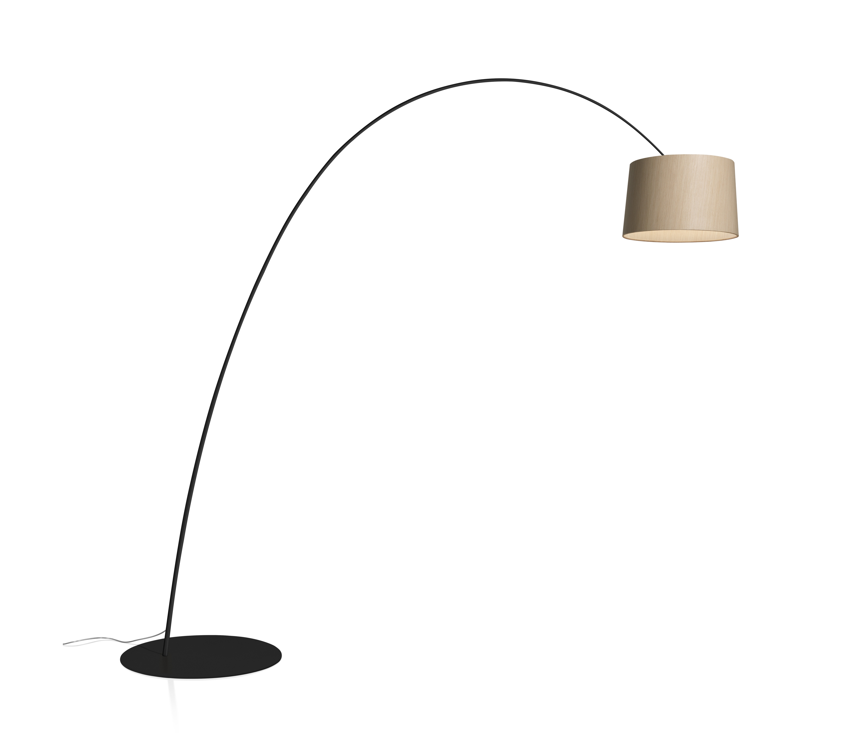 Display product Twiggy Elle Wood Floor black from manufacturer Foscarini