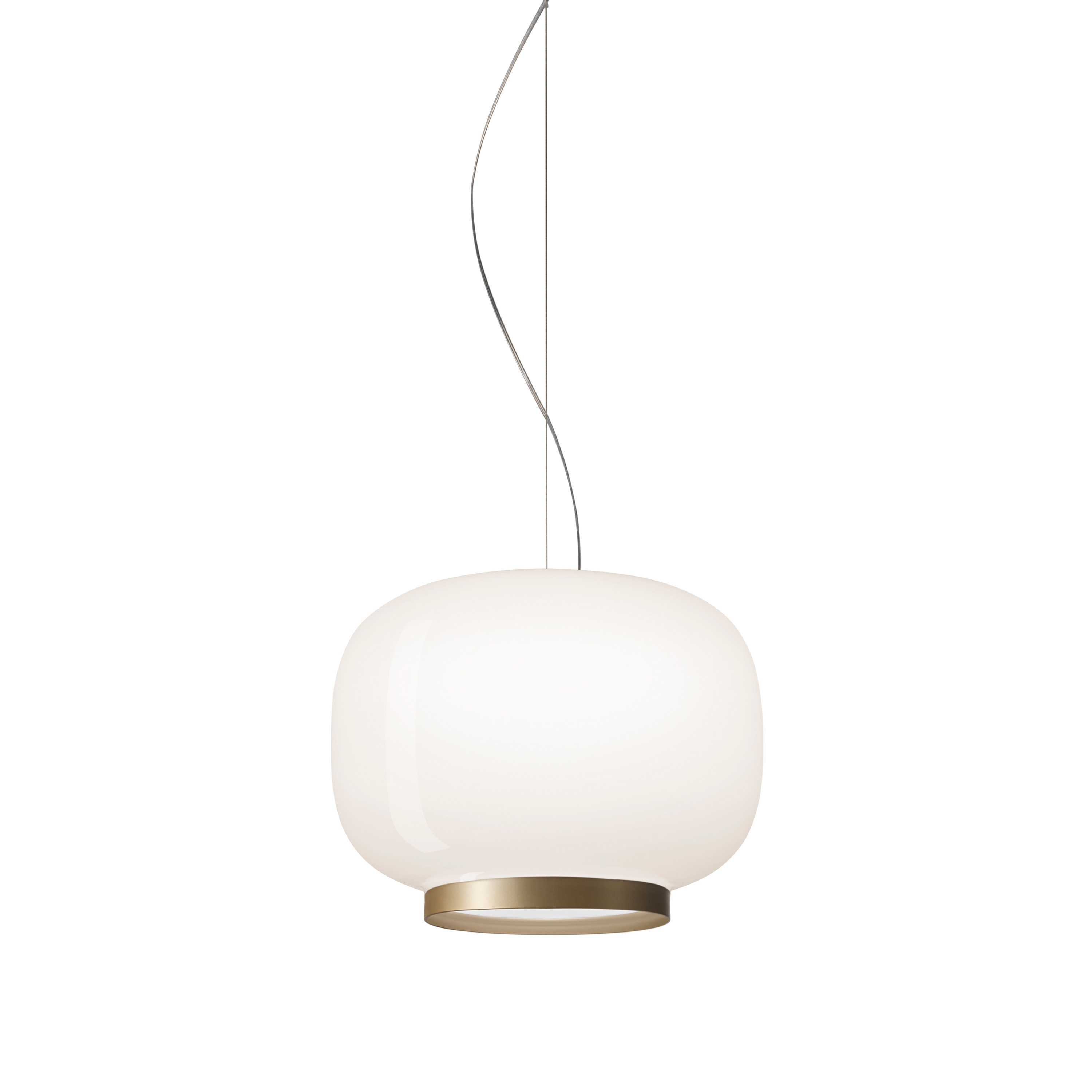 Mostra il prodotto Chouchin 1 Reverse sospensione bianco-oro del produttore Foscarini