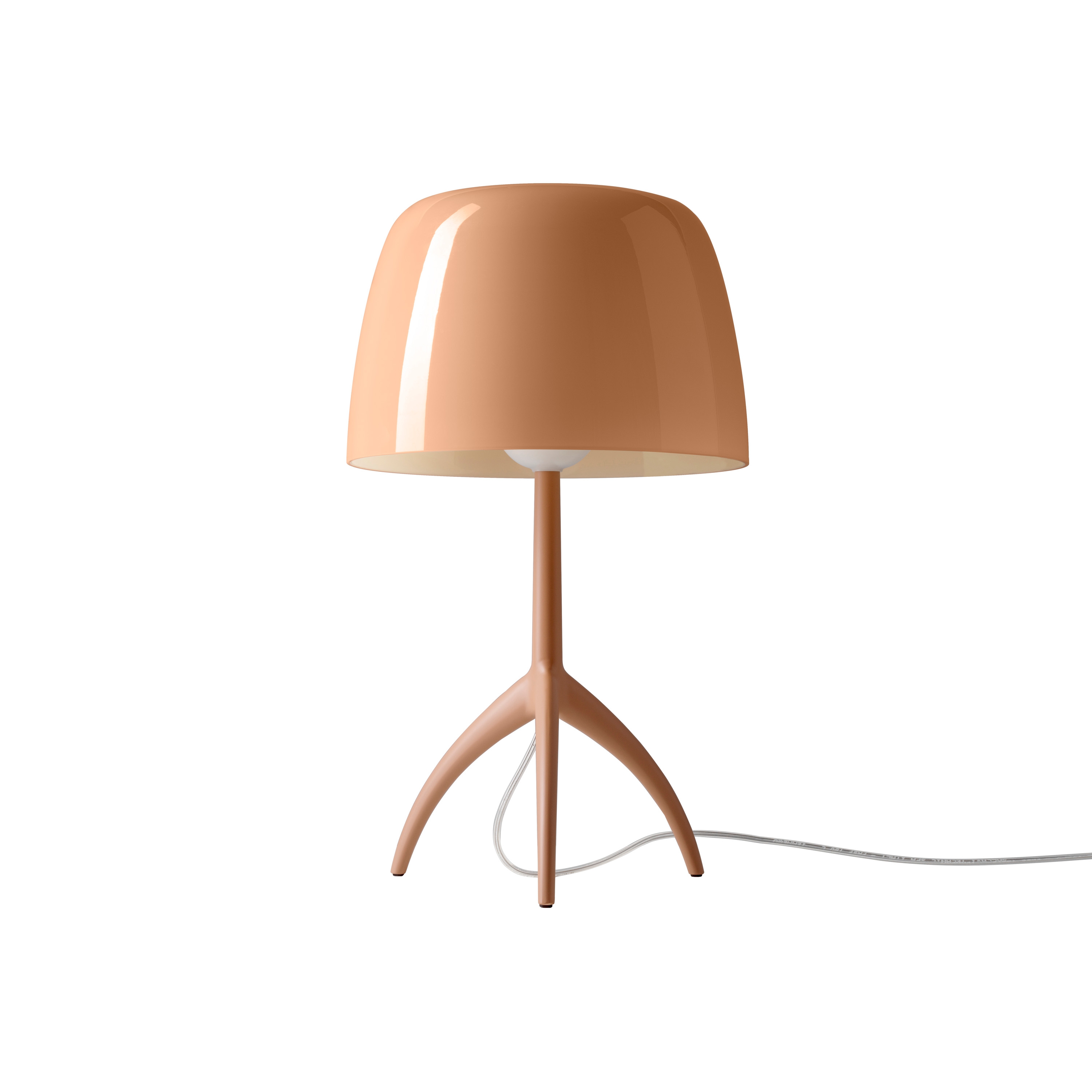 Display product Lumiere Nuances table large Cipria from manufacturer Foscarini