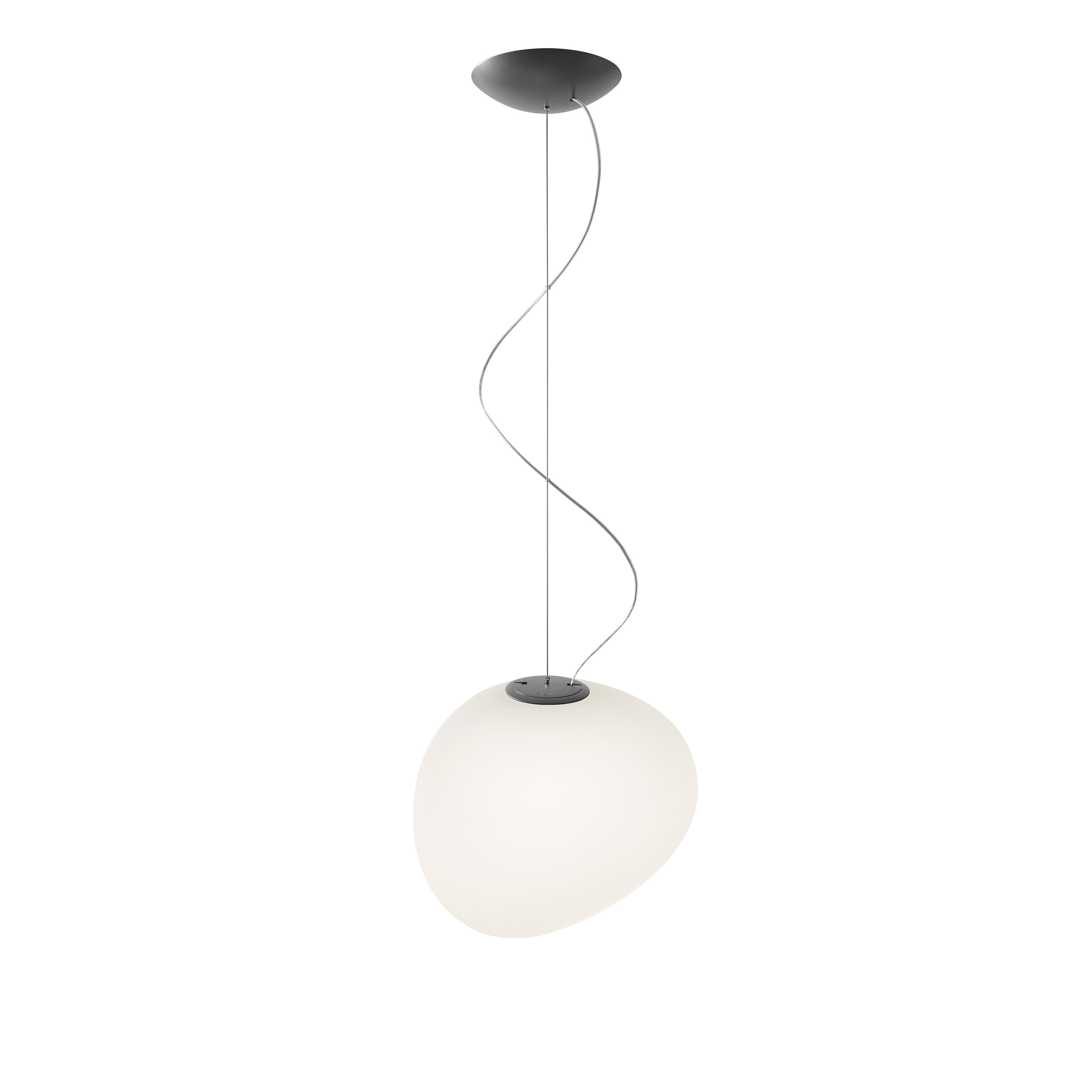 Afficher le produit Gregg suspension moyen graphite du fabricant Foscarini