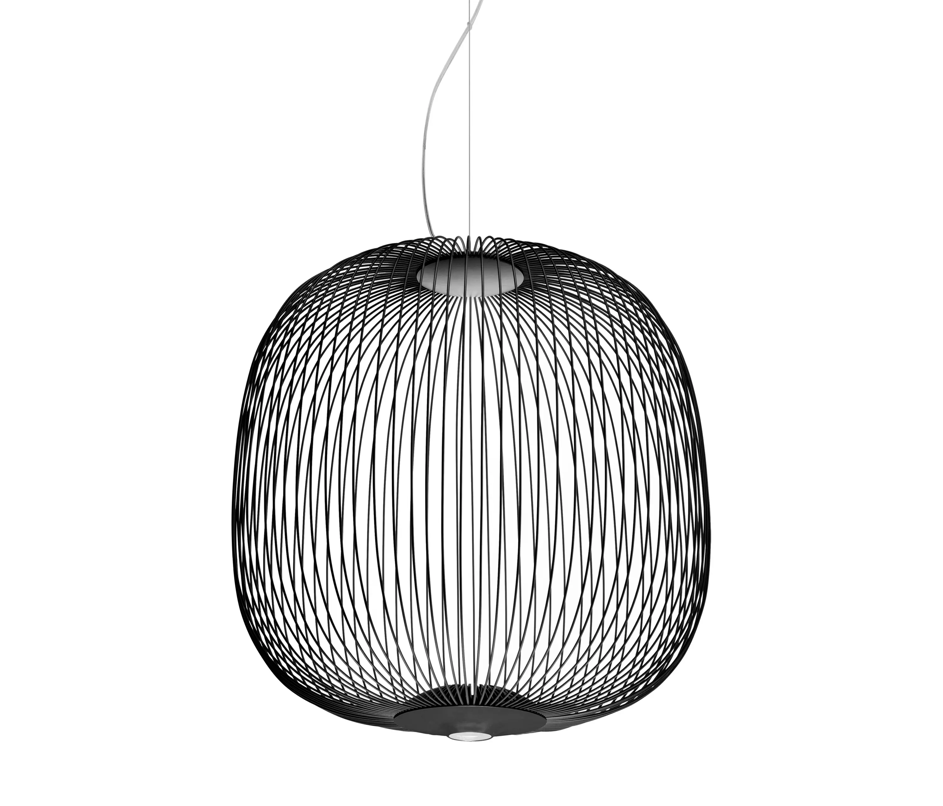 Foscarini - Spokes 2 sospensione nero