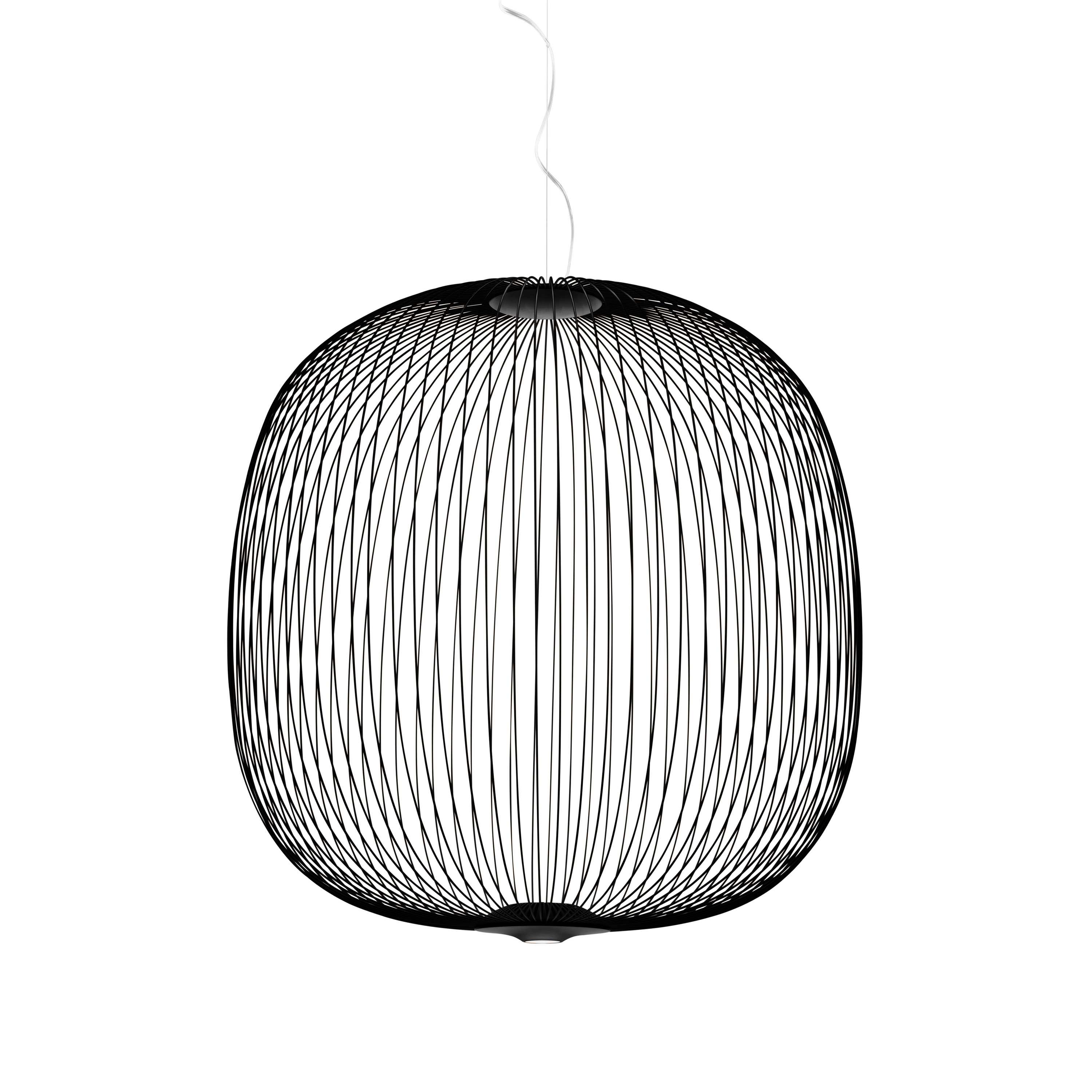 Mostra il prodotto Spokes 2L sospensione nero del produttore Foscarini