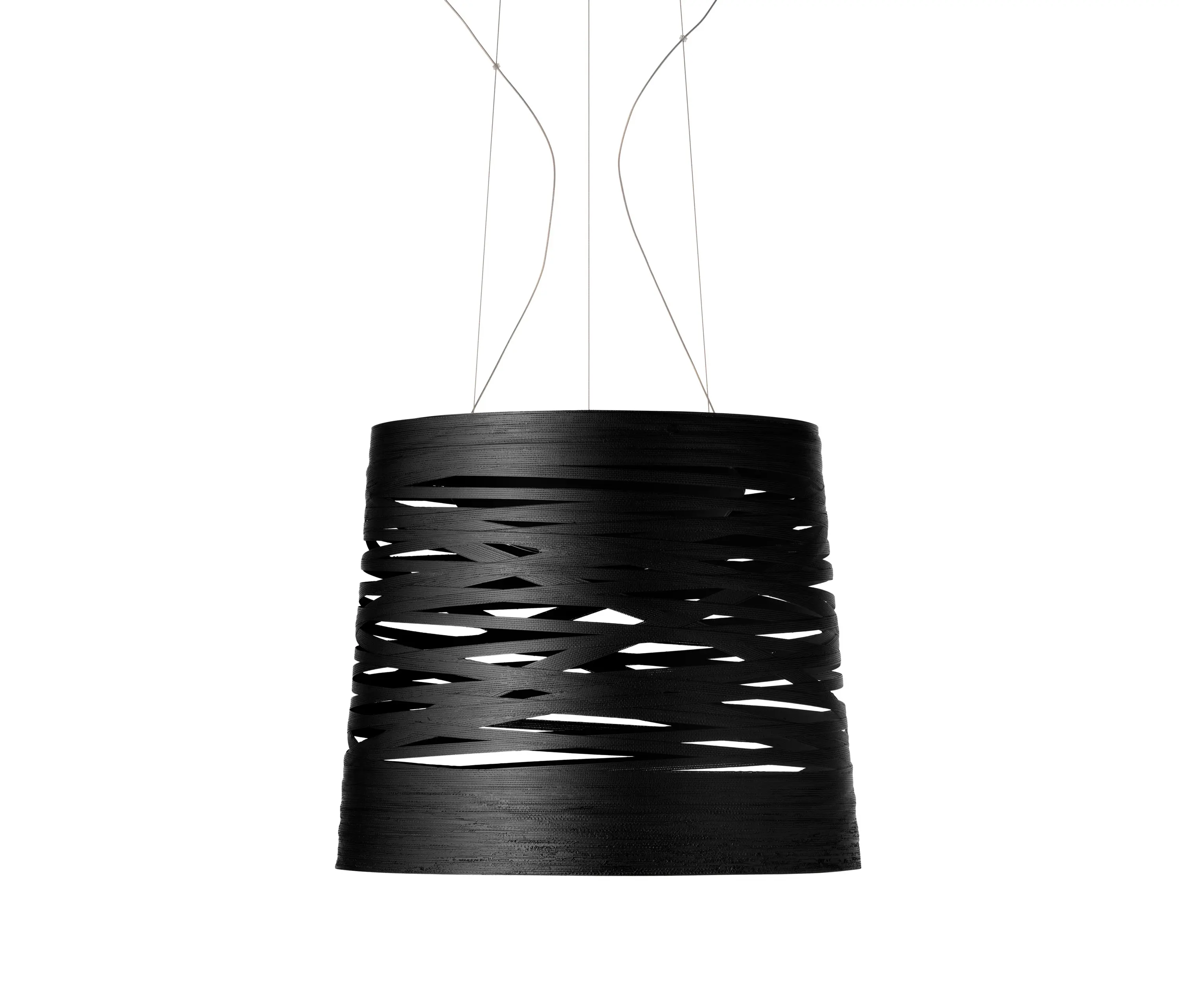 Foscarini - Tress Pendelleuchte gross Schwarz