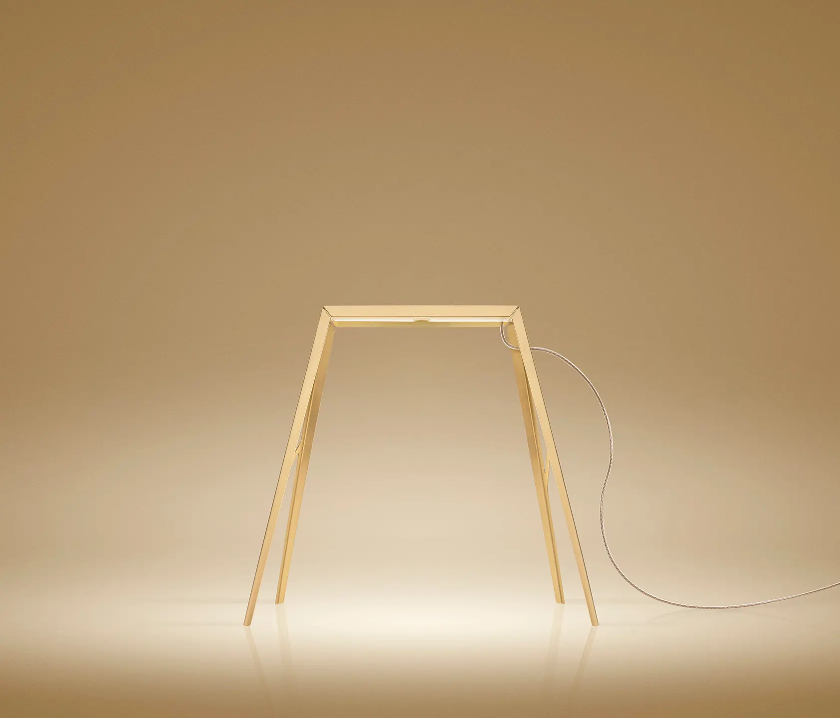 Foscarini - Bridge 2 tavolo rosso scuro