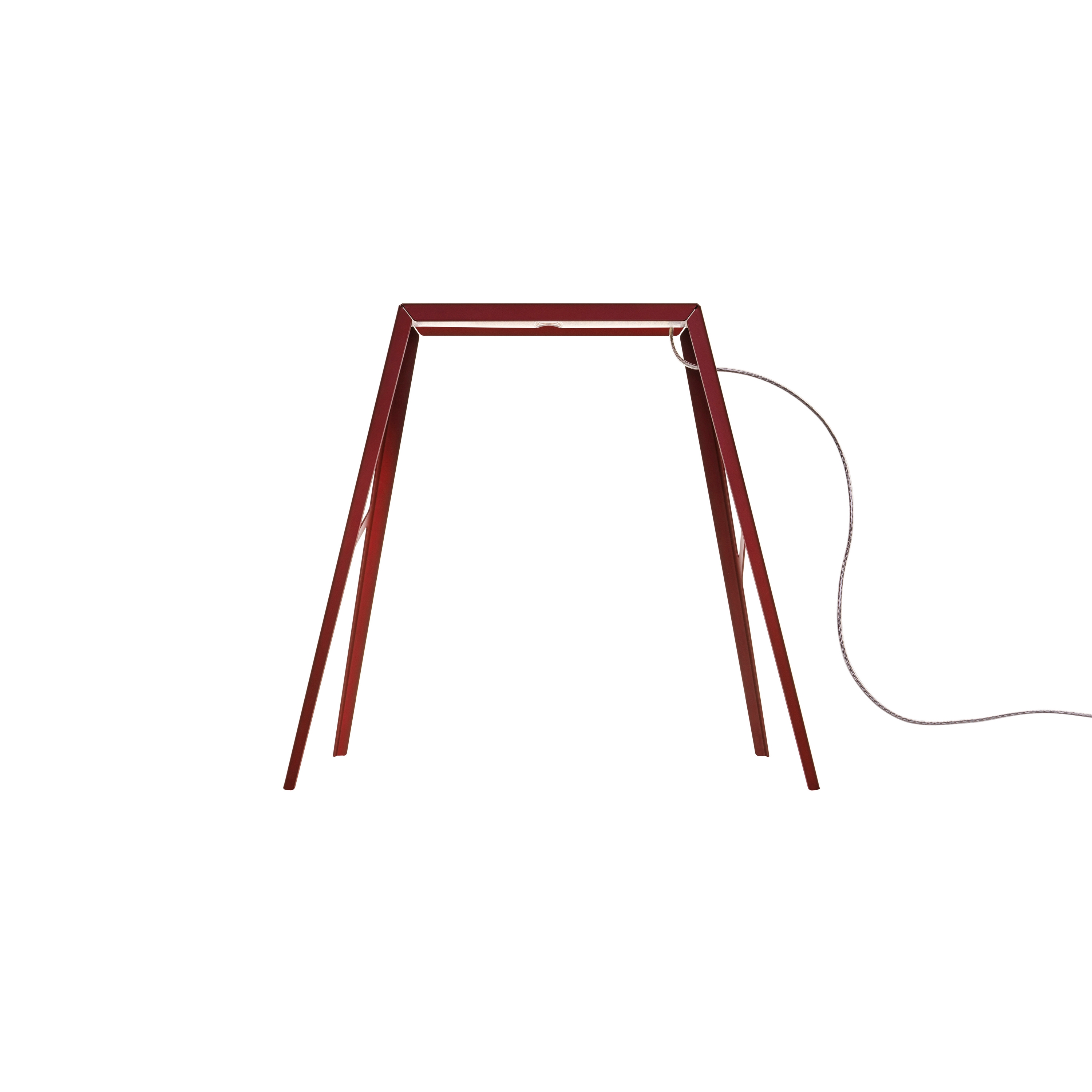Bridge 2 table dark red