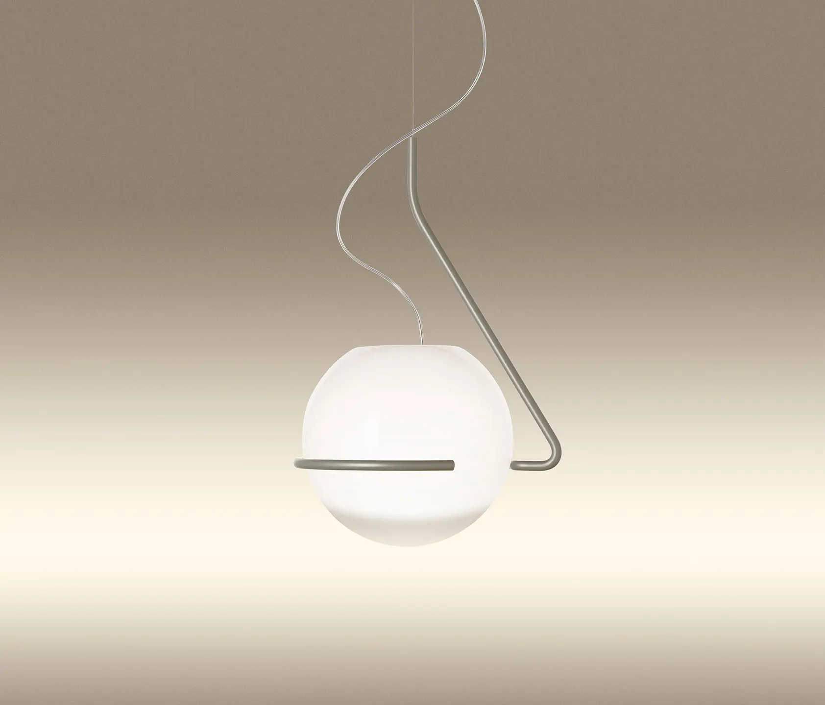 Foscarini - Tonda Pendelleuchte gross Titan