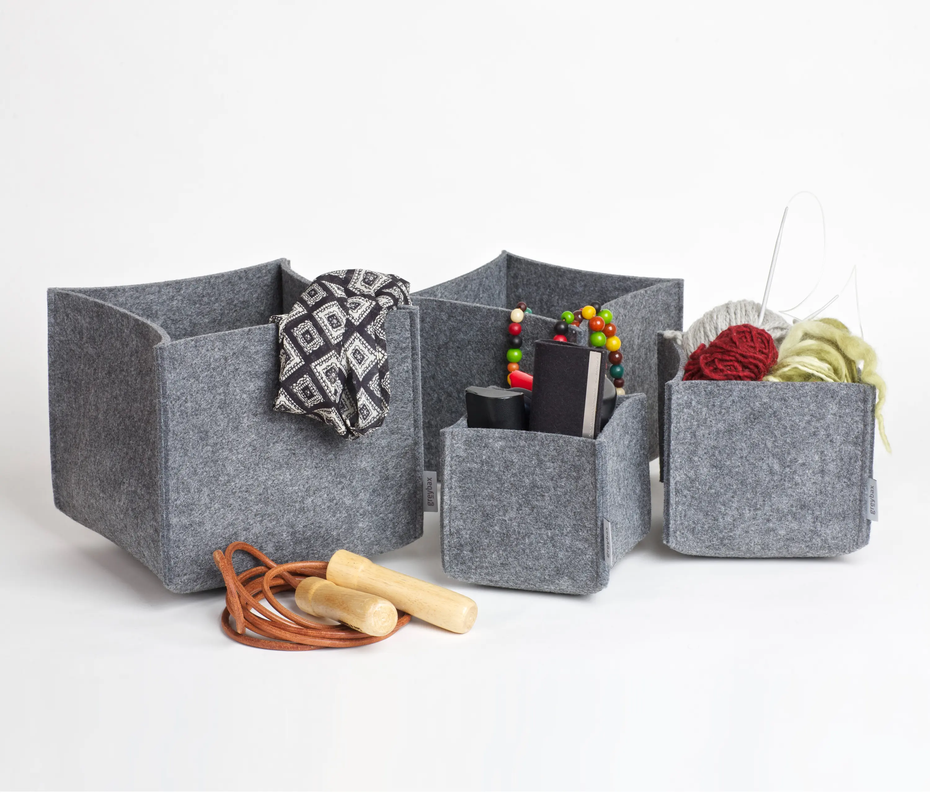 greybax - Square Set multi purpose boxes