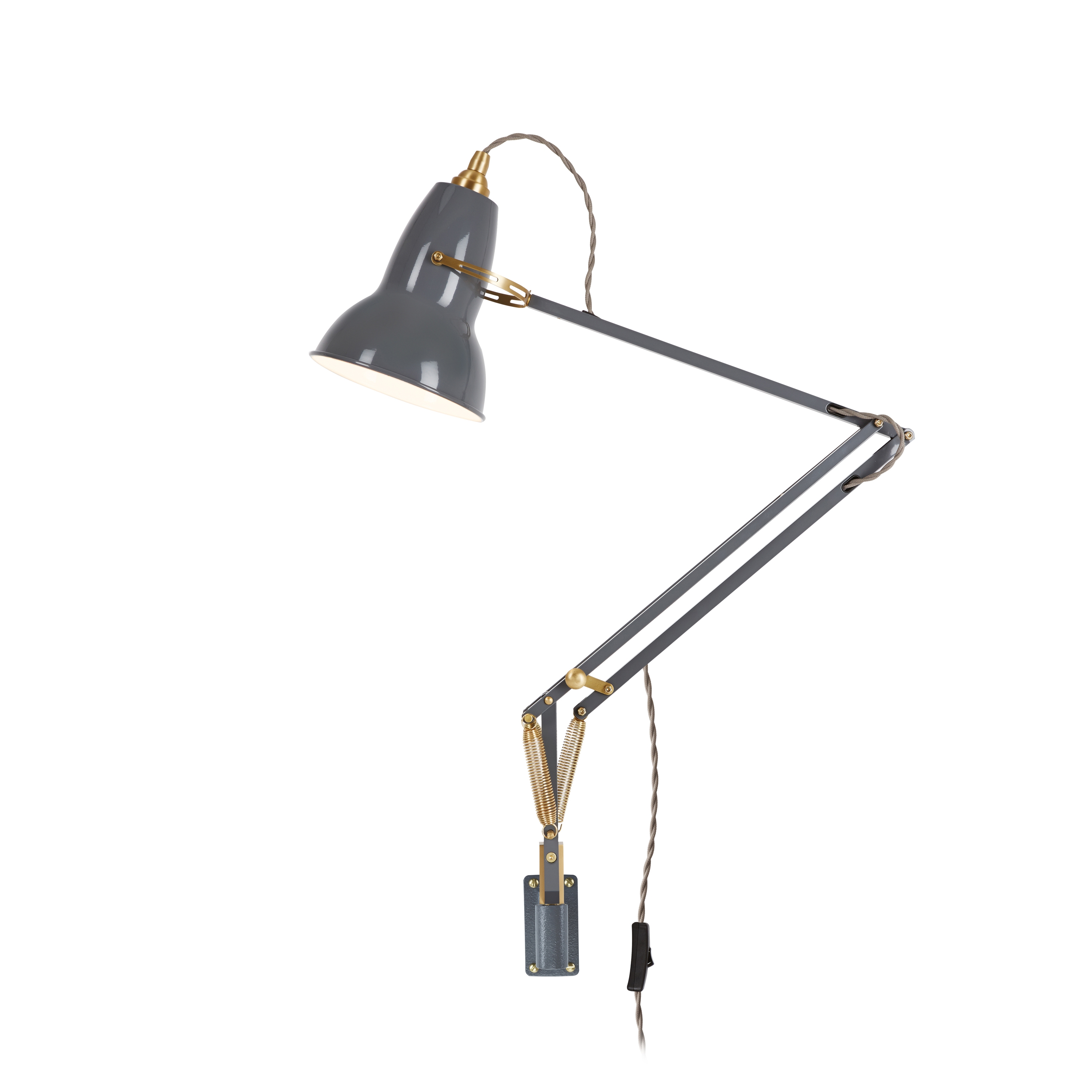 Vertoon produk Original 1227™ Brass Wall Mounted Lamp van vervaardiger Anglepoise