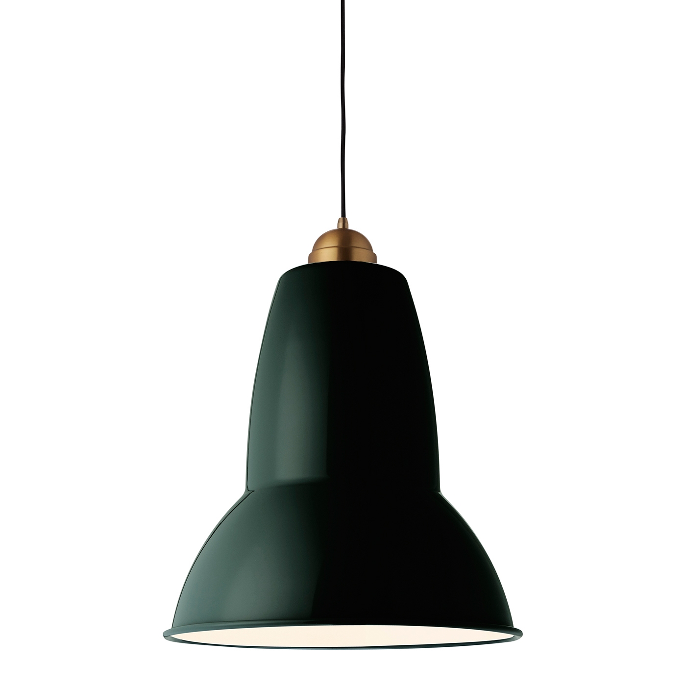Vertoon produk Original 1227™ Giant Brass Pendant van vervaardiger Anglepoise