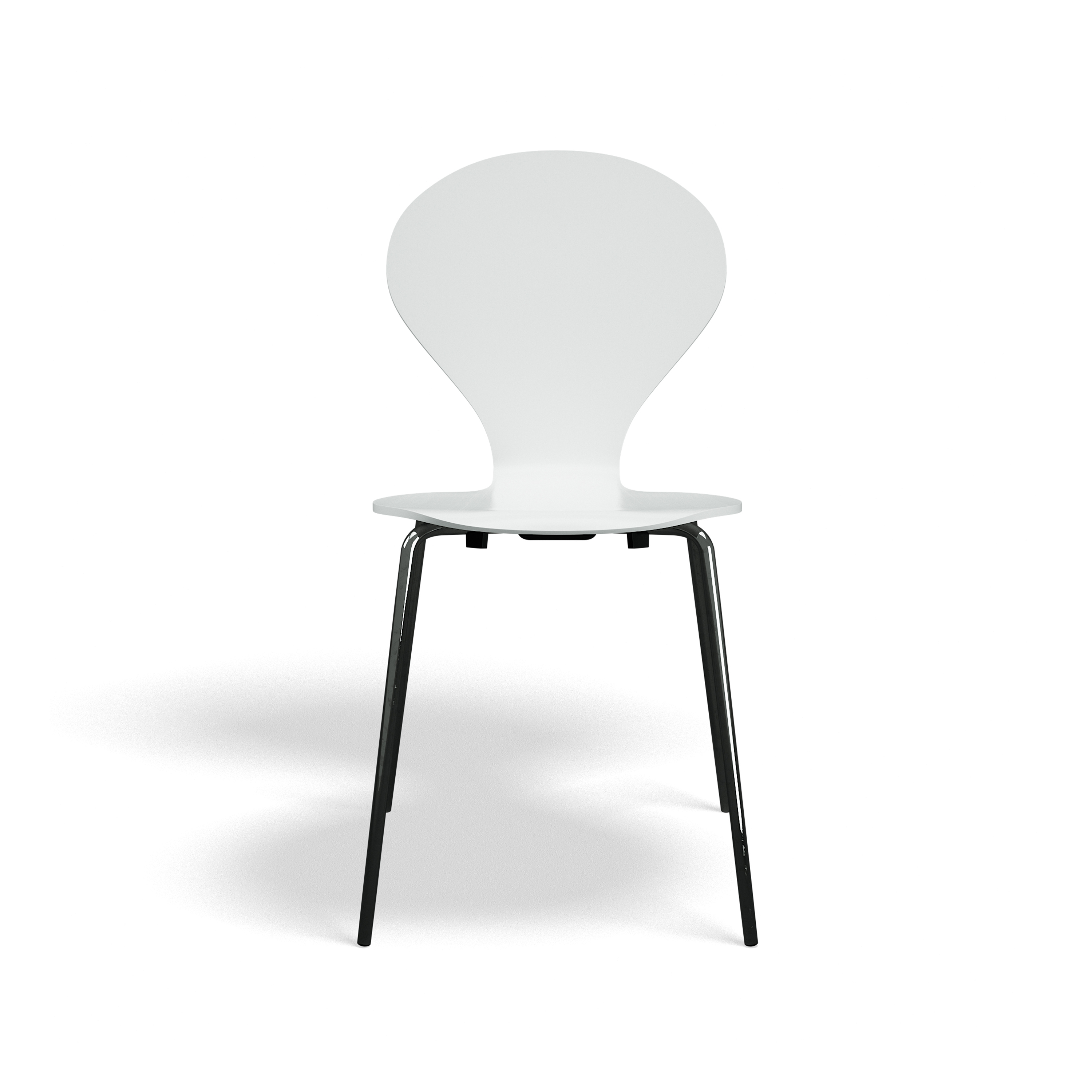 Rondo Chair - White/Chrome