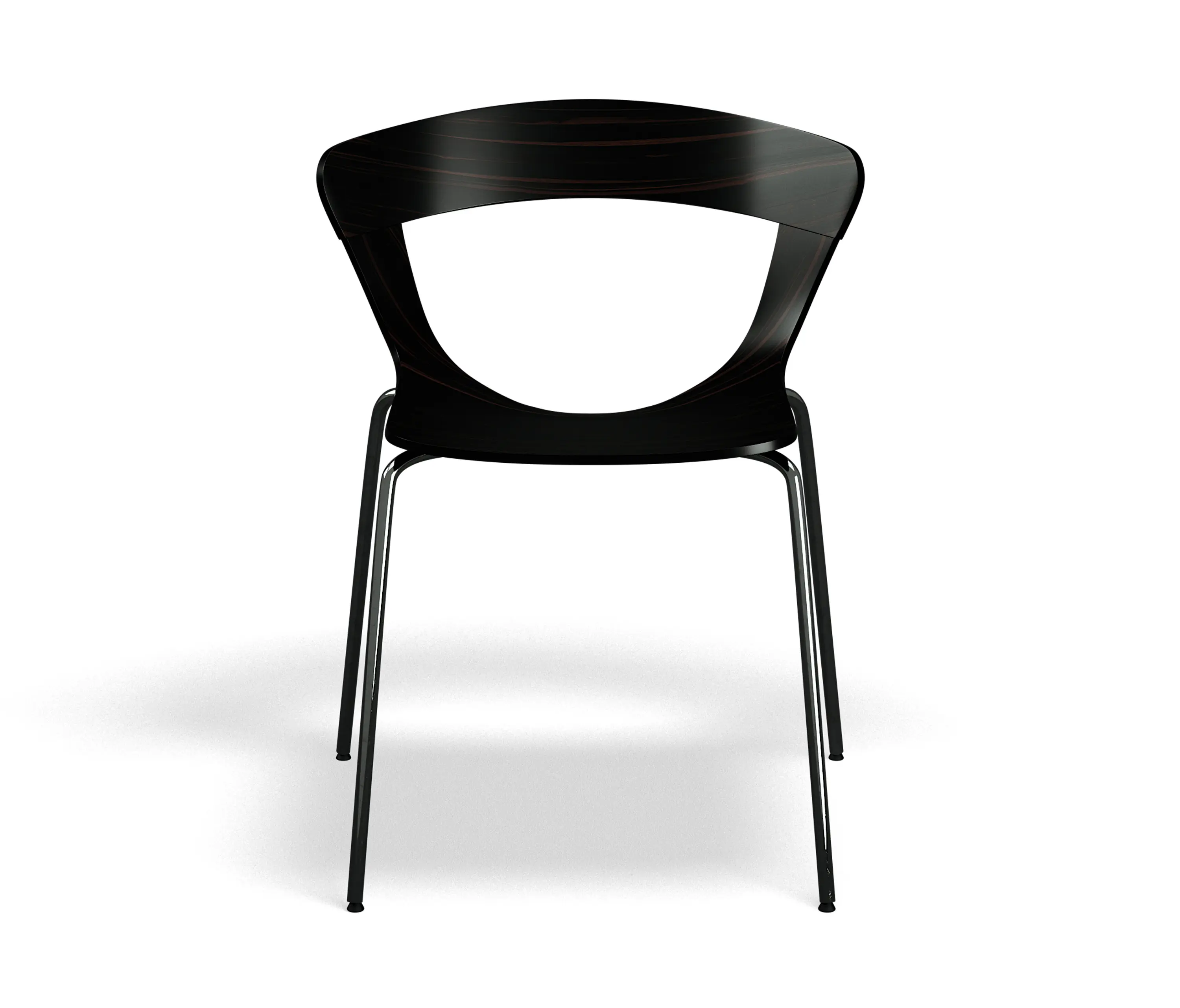 Askman Design - Mundo Chair - Macassa/Chrome