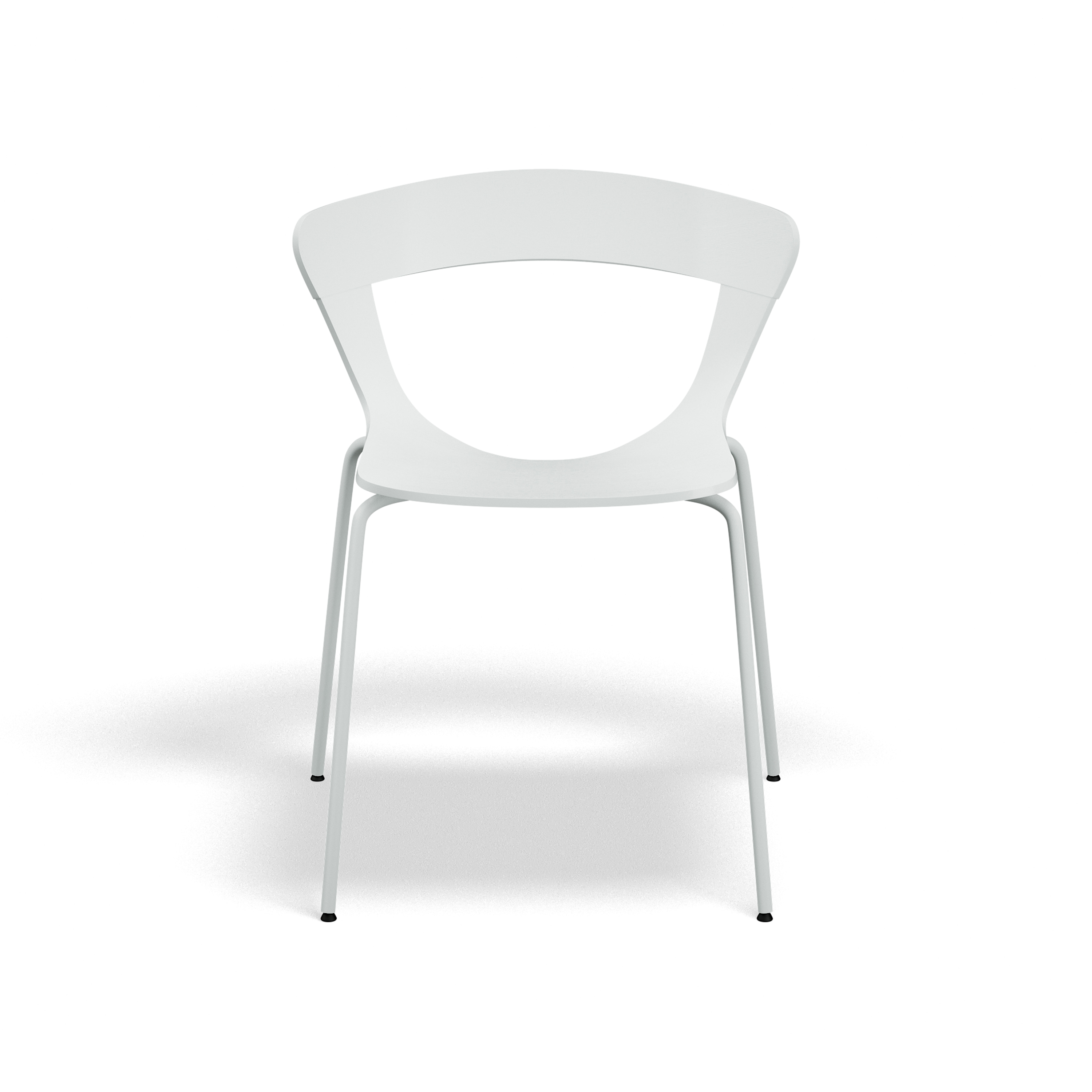 Display product Mundo Chair - White/White from manufacturer Askman Design
