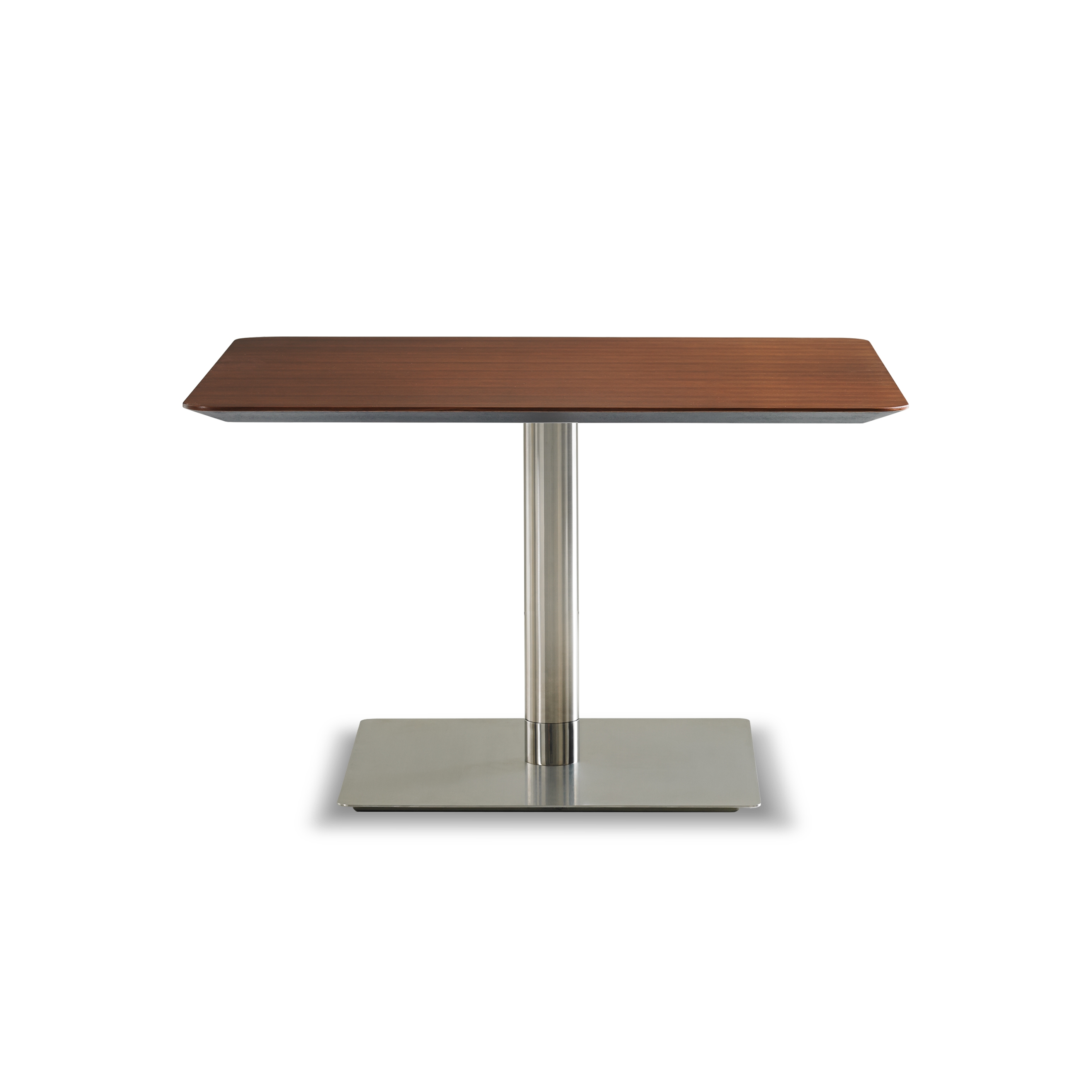 Vertoon produk Quiet Square Mid Height Table van vervaardiger Bernhardt Design