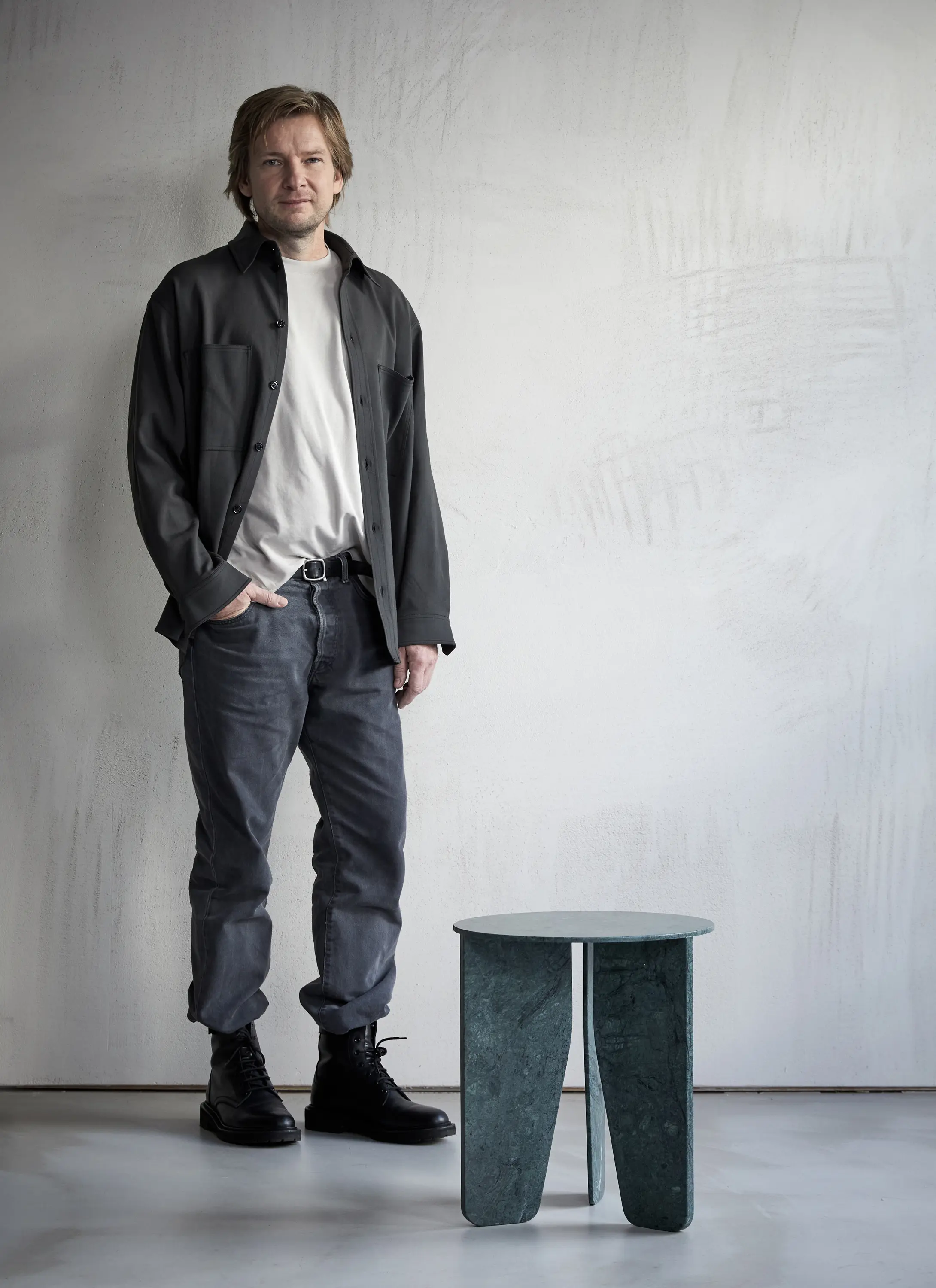 more - Cut I side table