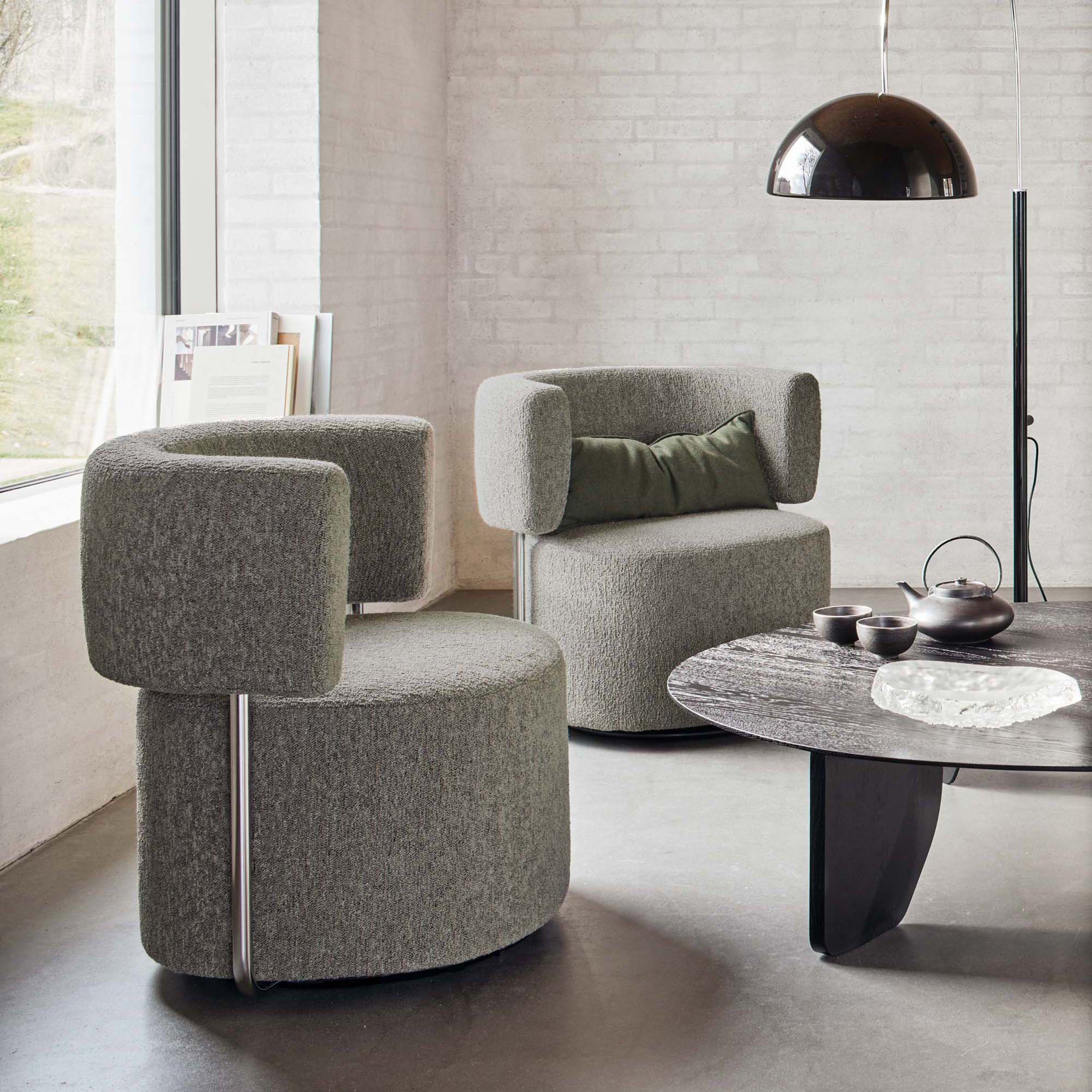Oso I swivel lounge chair S