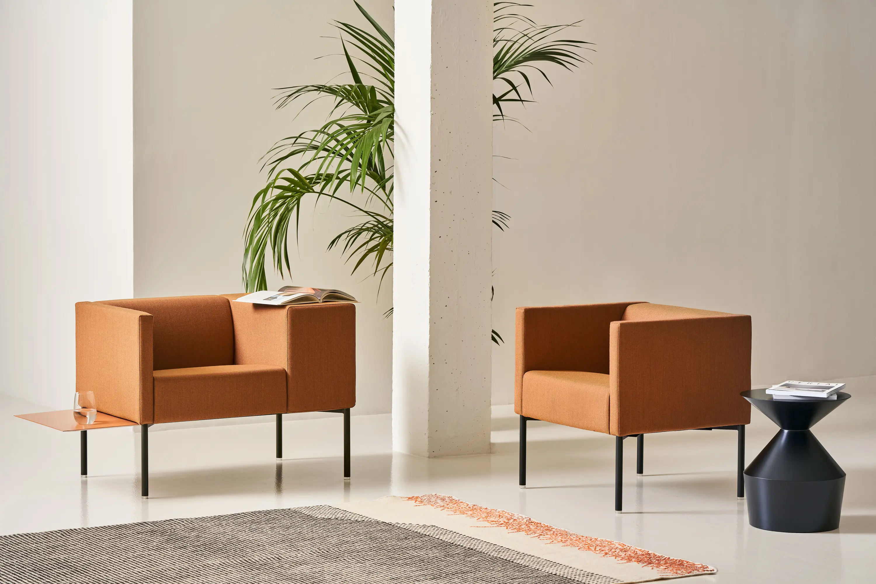 viccarbe - Brix - narrow armrest