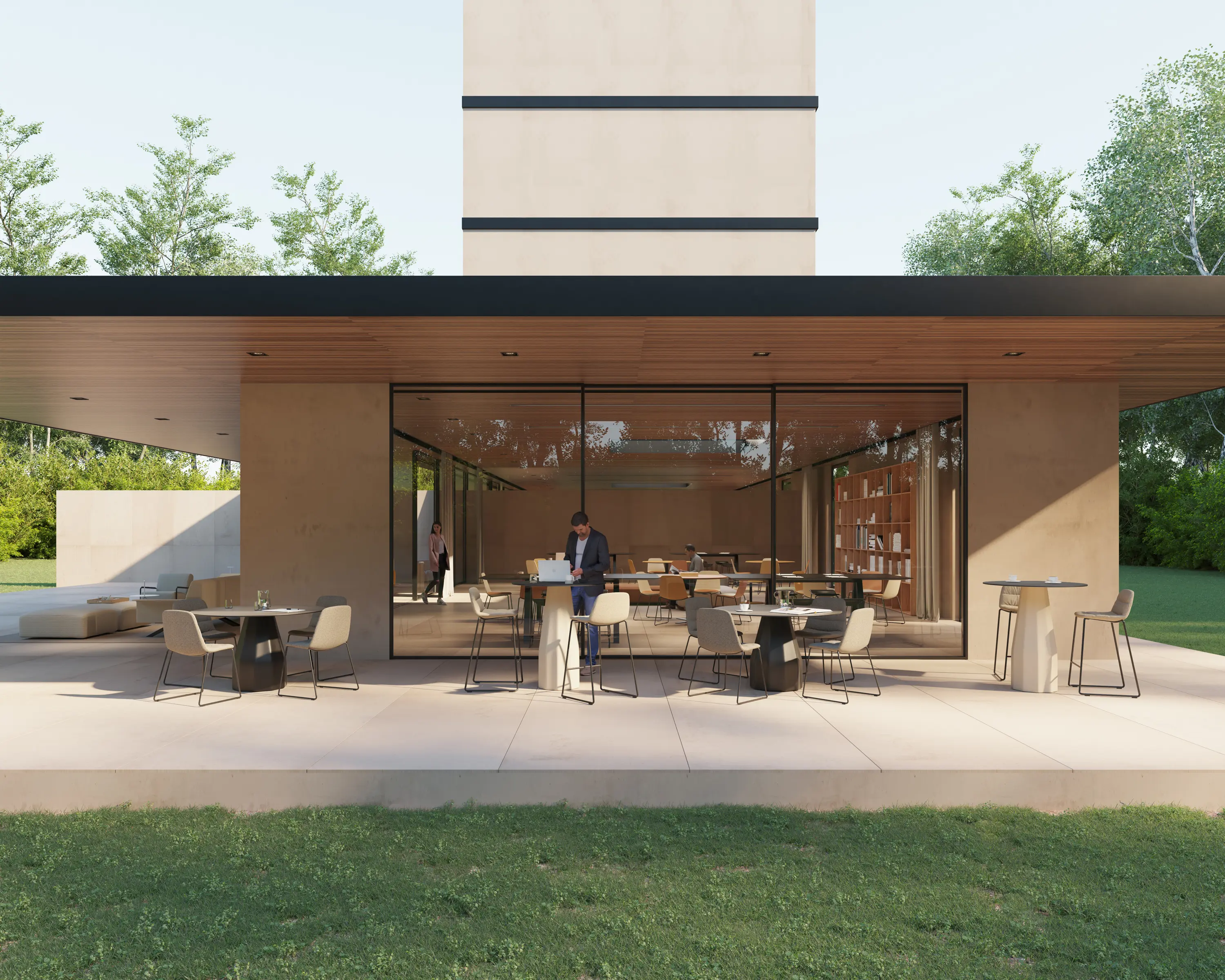 viccarbe - Burin Outdoor D100 H74