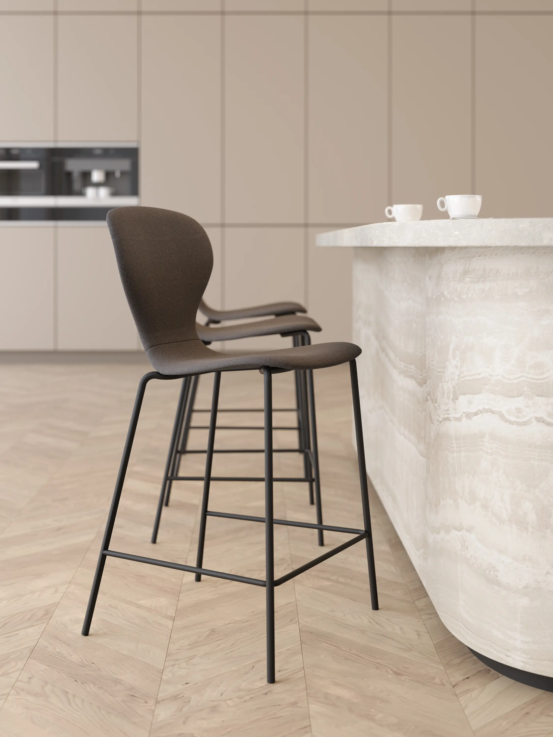 viccarbe - Taburete Ears - counter pulimentado