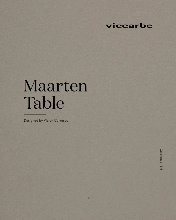 Preview image for the file Maarten Table | Designed by Victor Carrasco