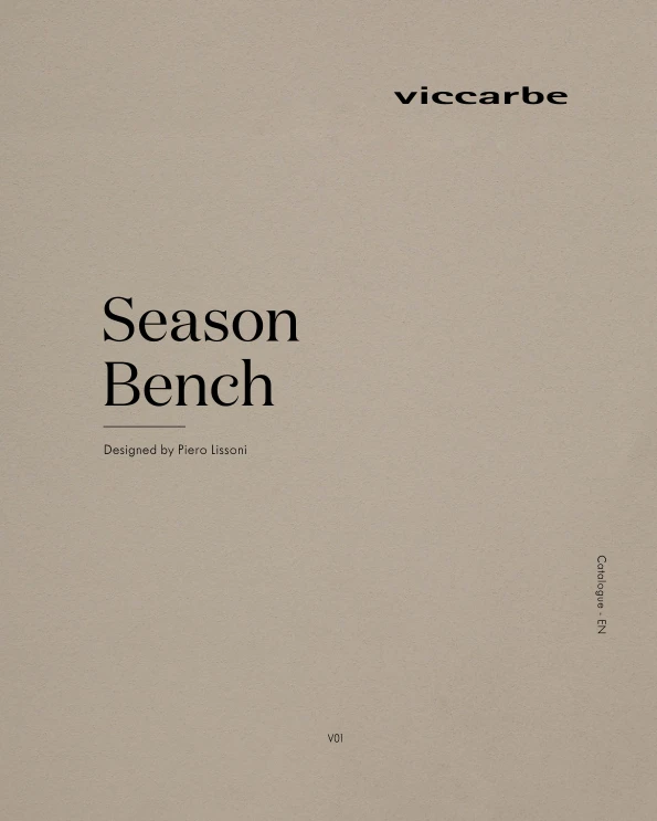 Preview image for the file Season Bench | Designed by Peiro Lissoni  