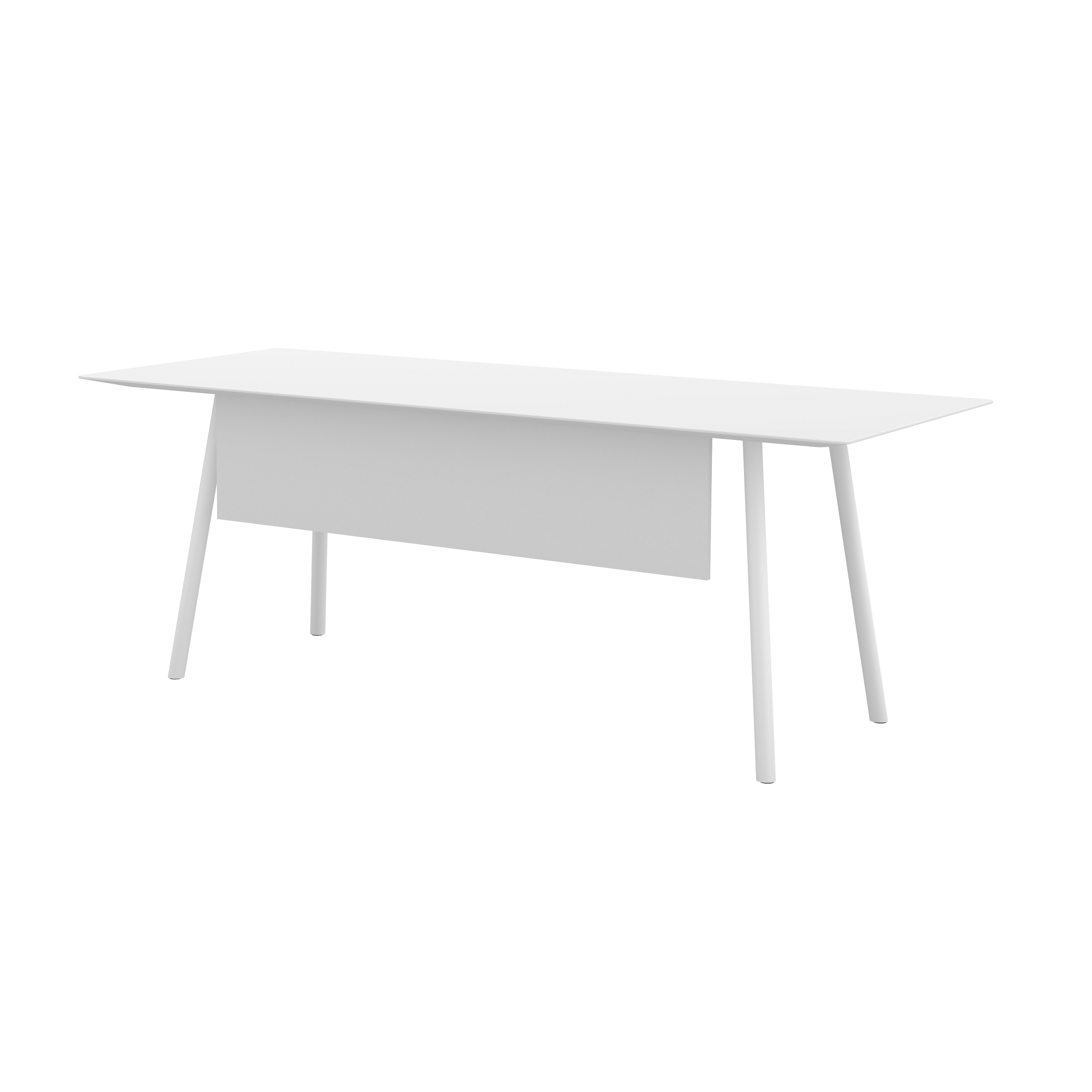 Afficher le produit Maarten table 200x80 with screen du fabricant viccarbe