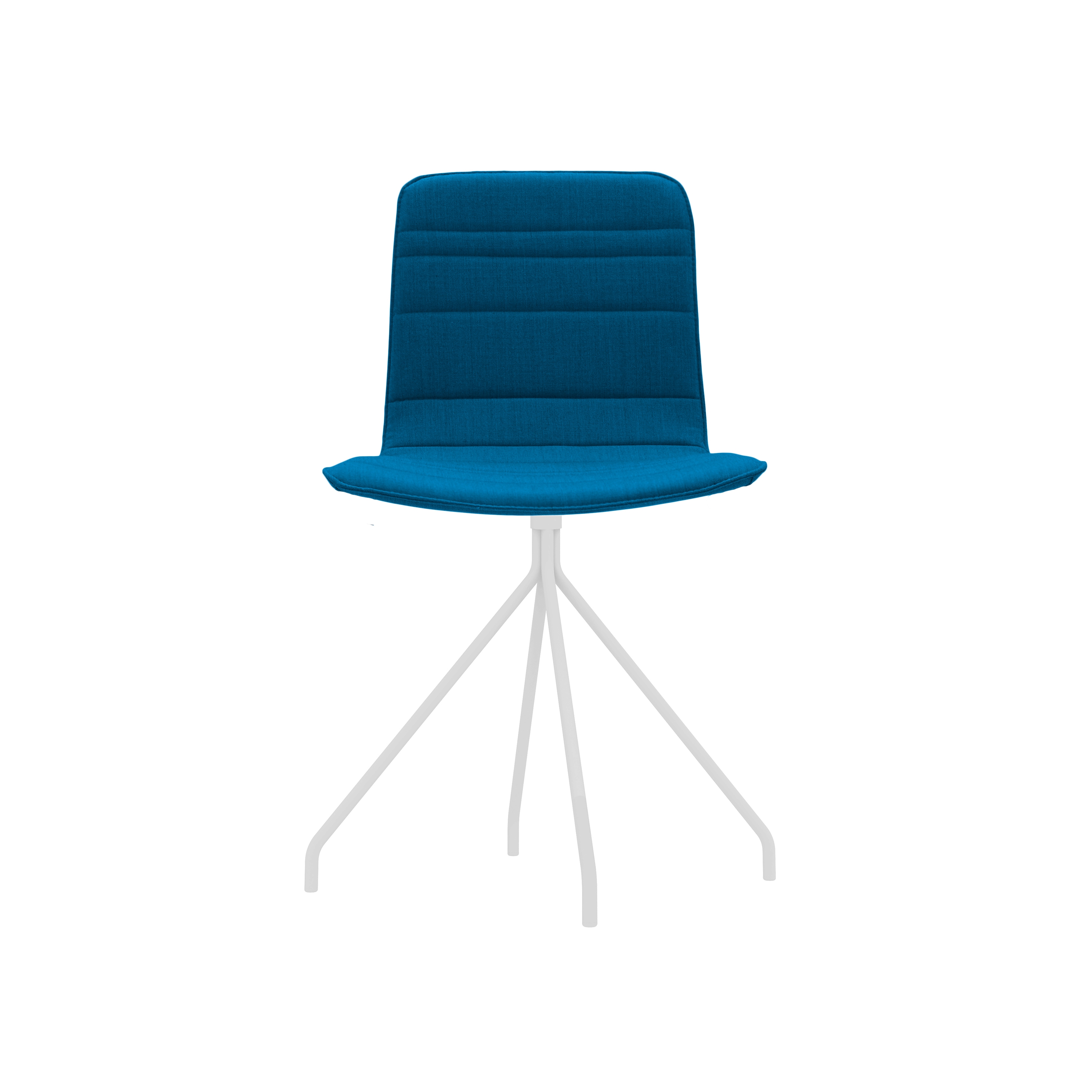 Klip chair - swivel base & lined upholstery