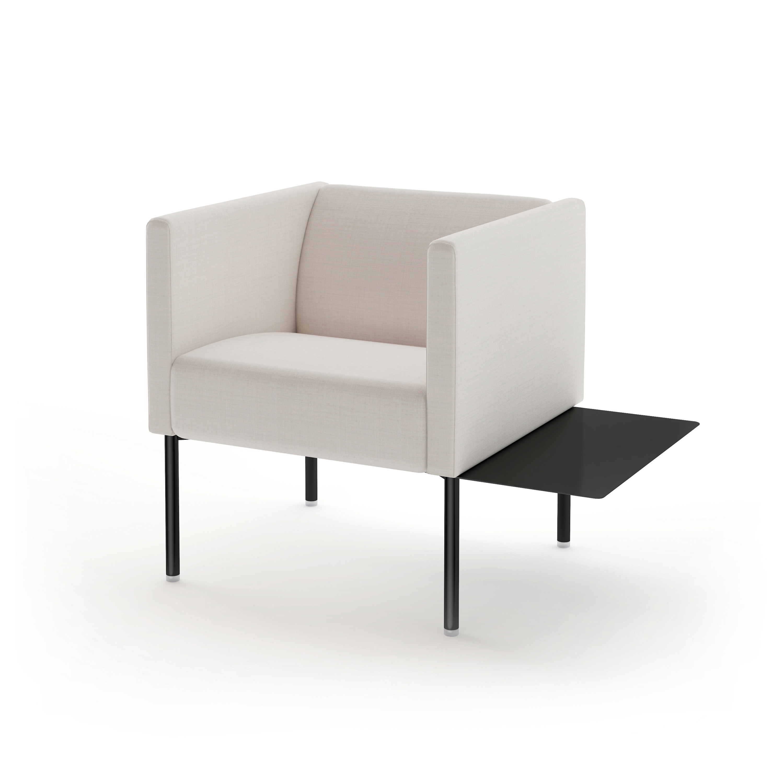 Produkt Brix - narrow armrest with sidetable des Herstellers viccarbe anzeigen
