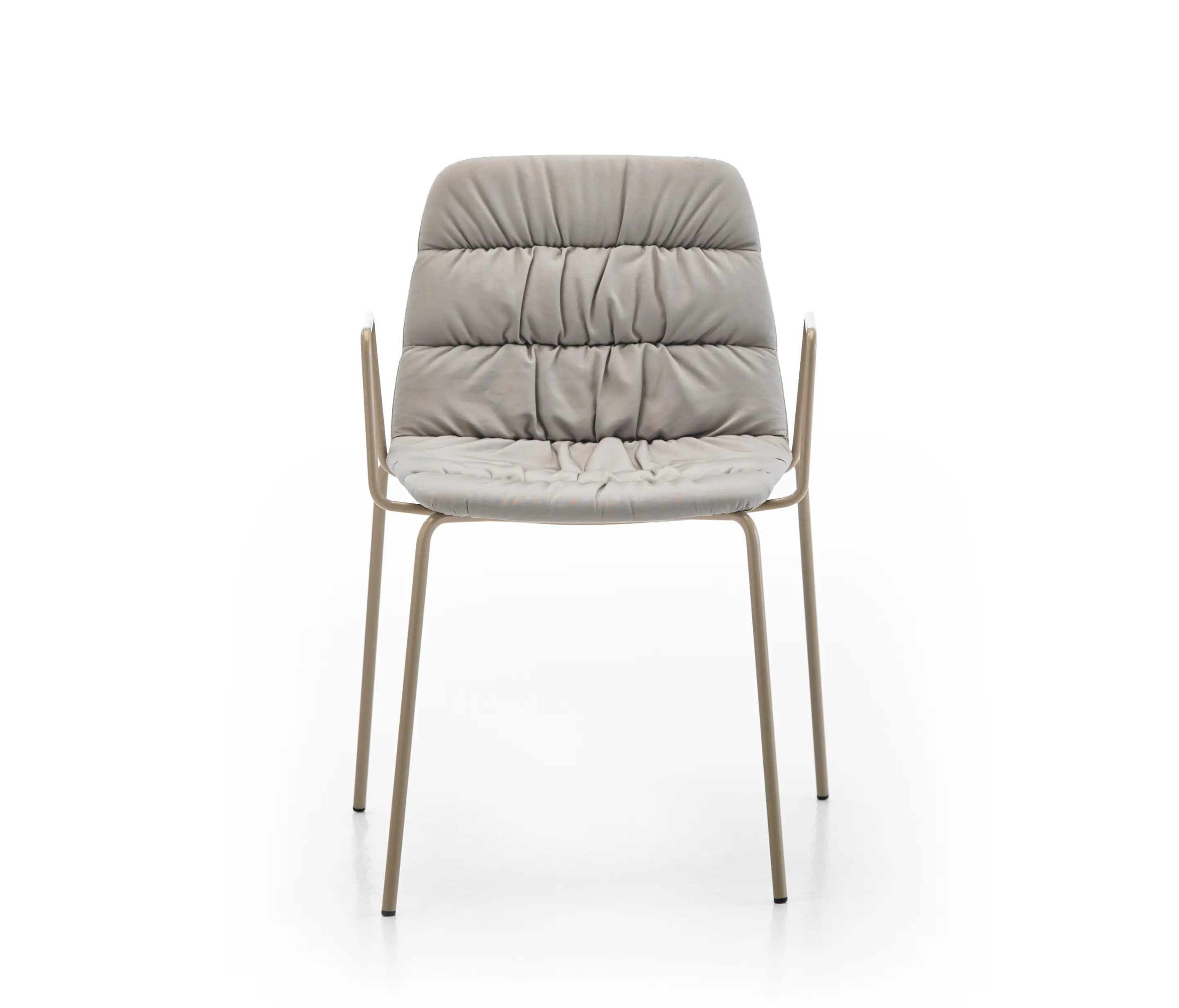 viccarbe - Maarten chair - 4 metal legs base & soft upholstery