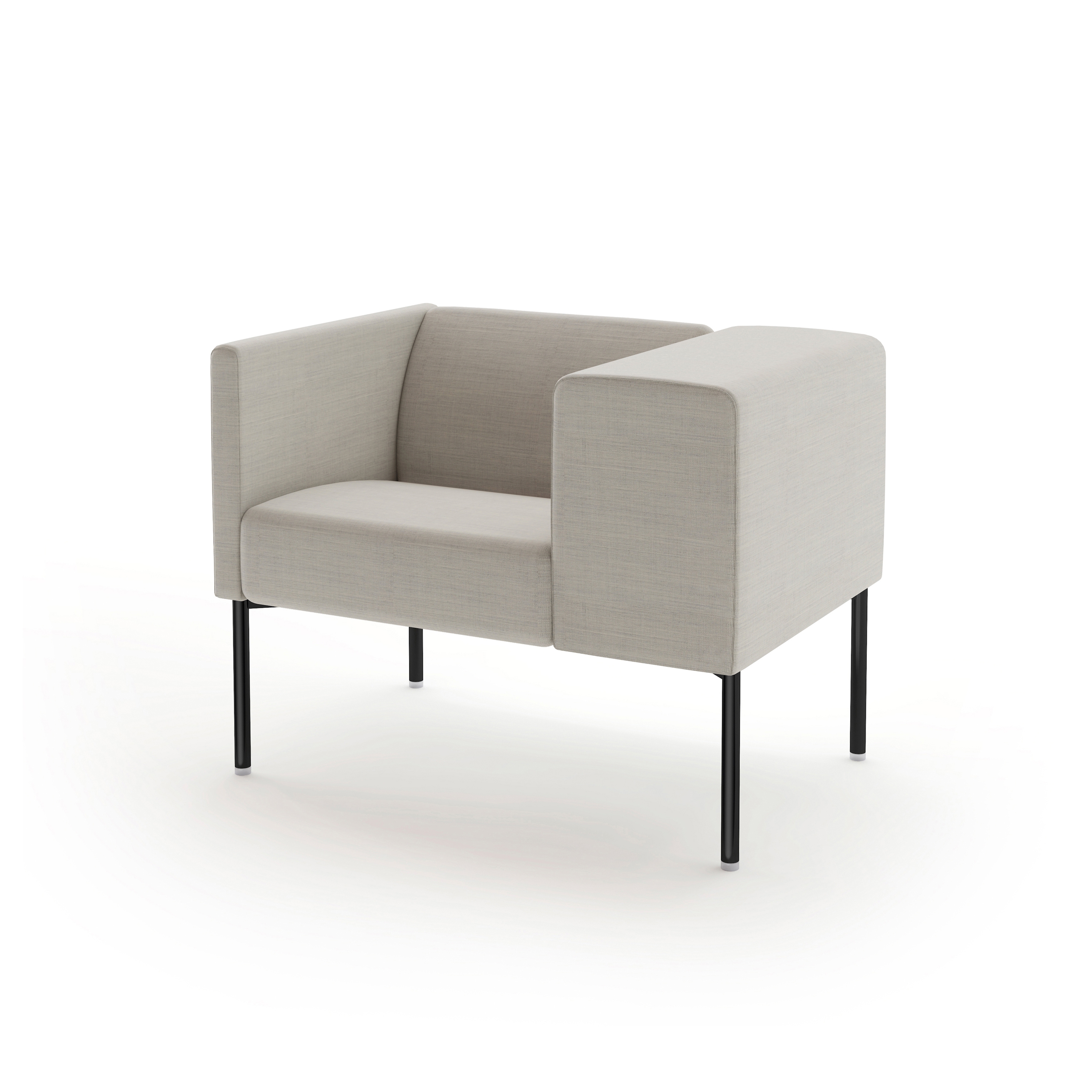 Display product Brix - wide armrest from manufacturer viccarbe