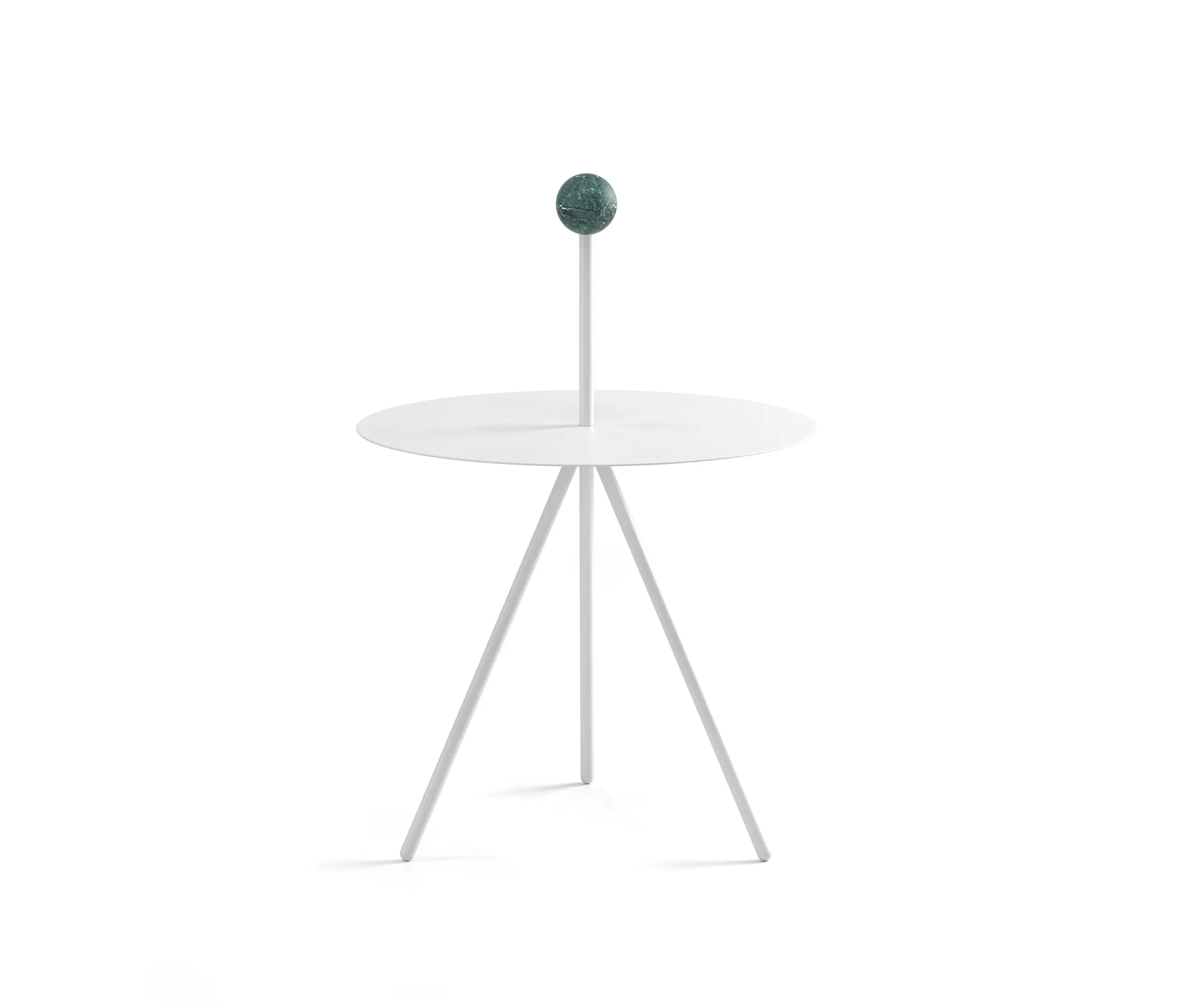 viccarbe - Trino green marble sphere model