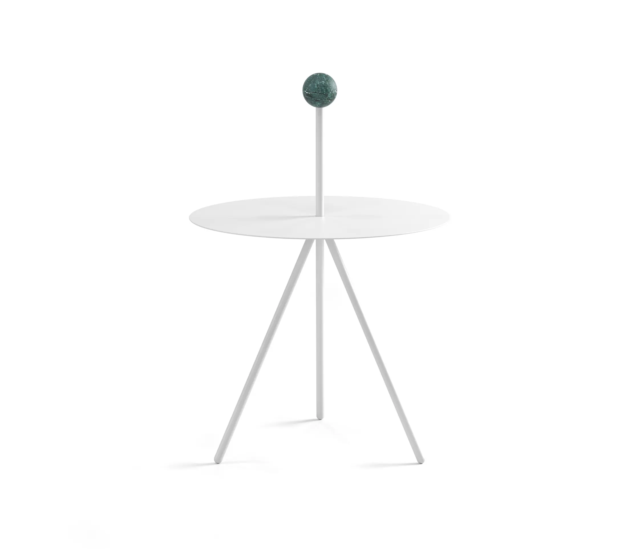 viccarbe - Trino Outdoor green marble sphere model