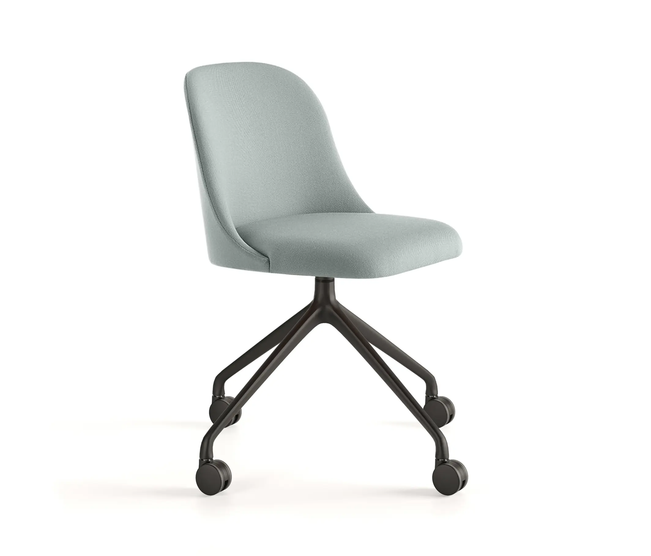 viccarbe - Aleta chair - pyramid swivel base with casters