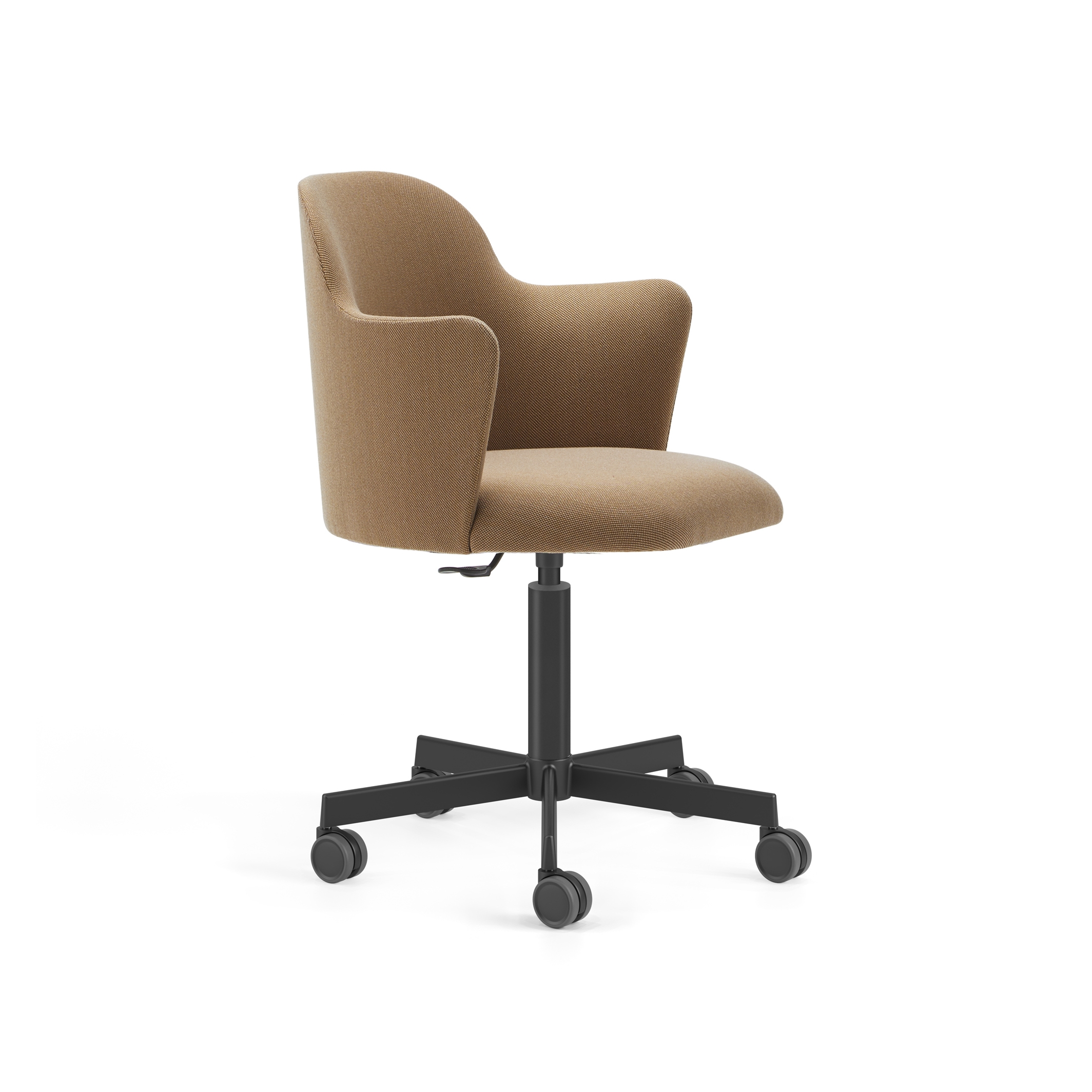 Mostra il prodotto Aleta chair - five casters base with armrest del produttore viccarbe