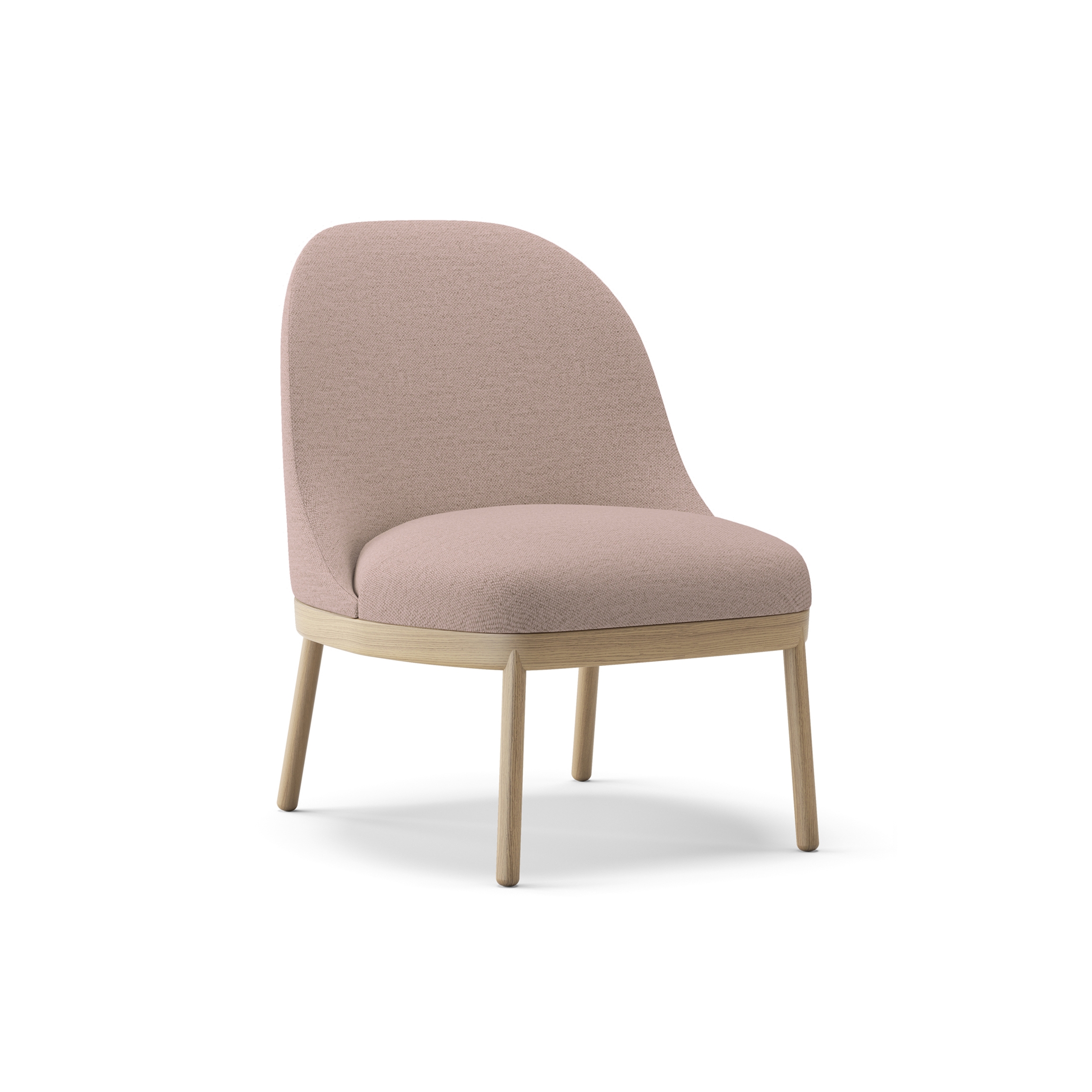 Butaca Aleta con base de madera