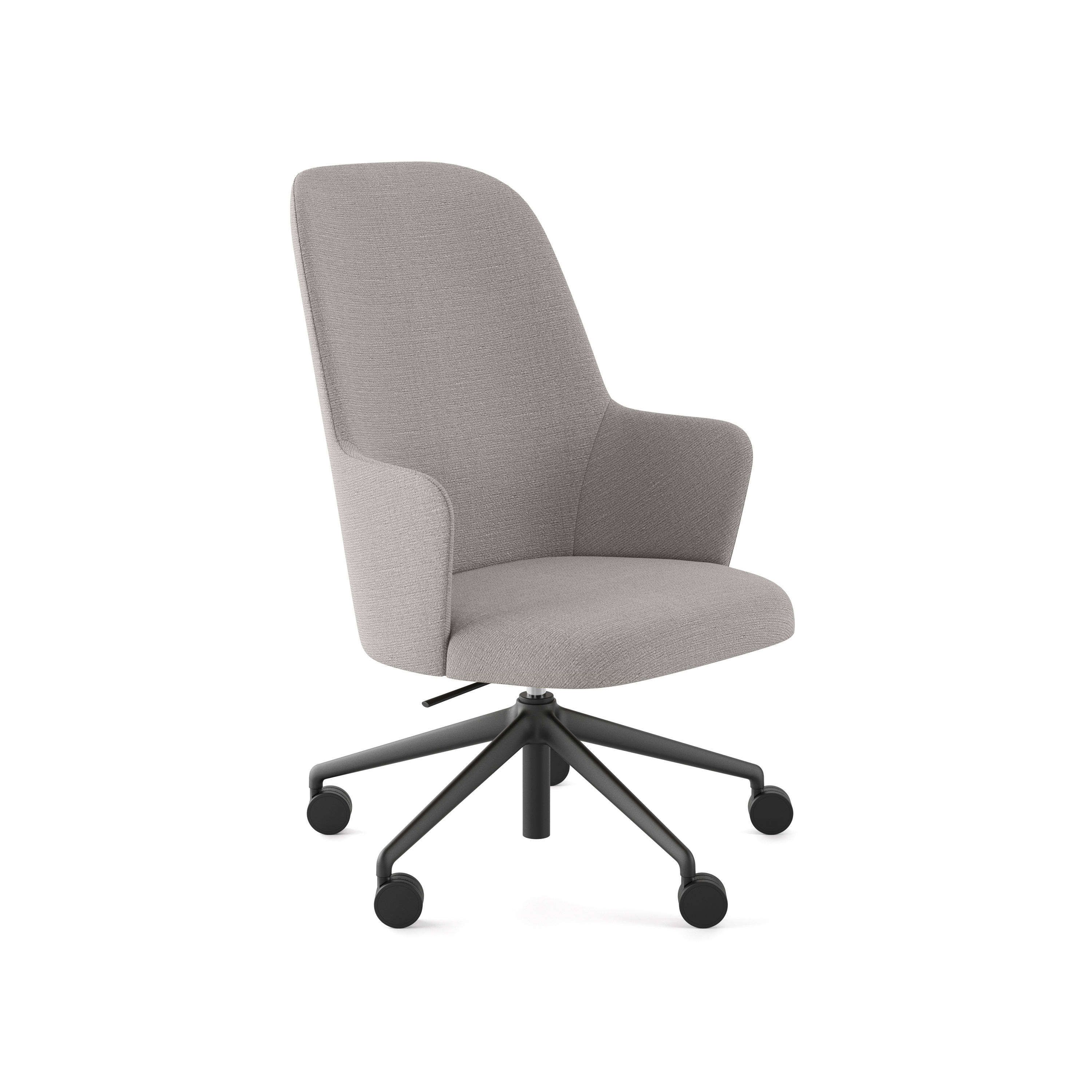 Aleta Executive chair - five casters nylon base upholstered