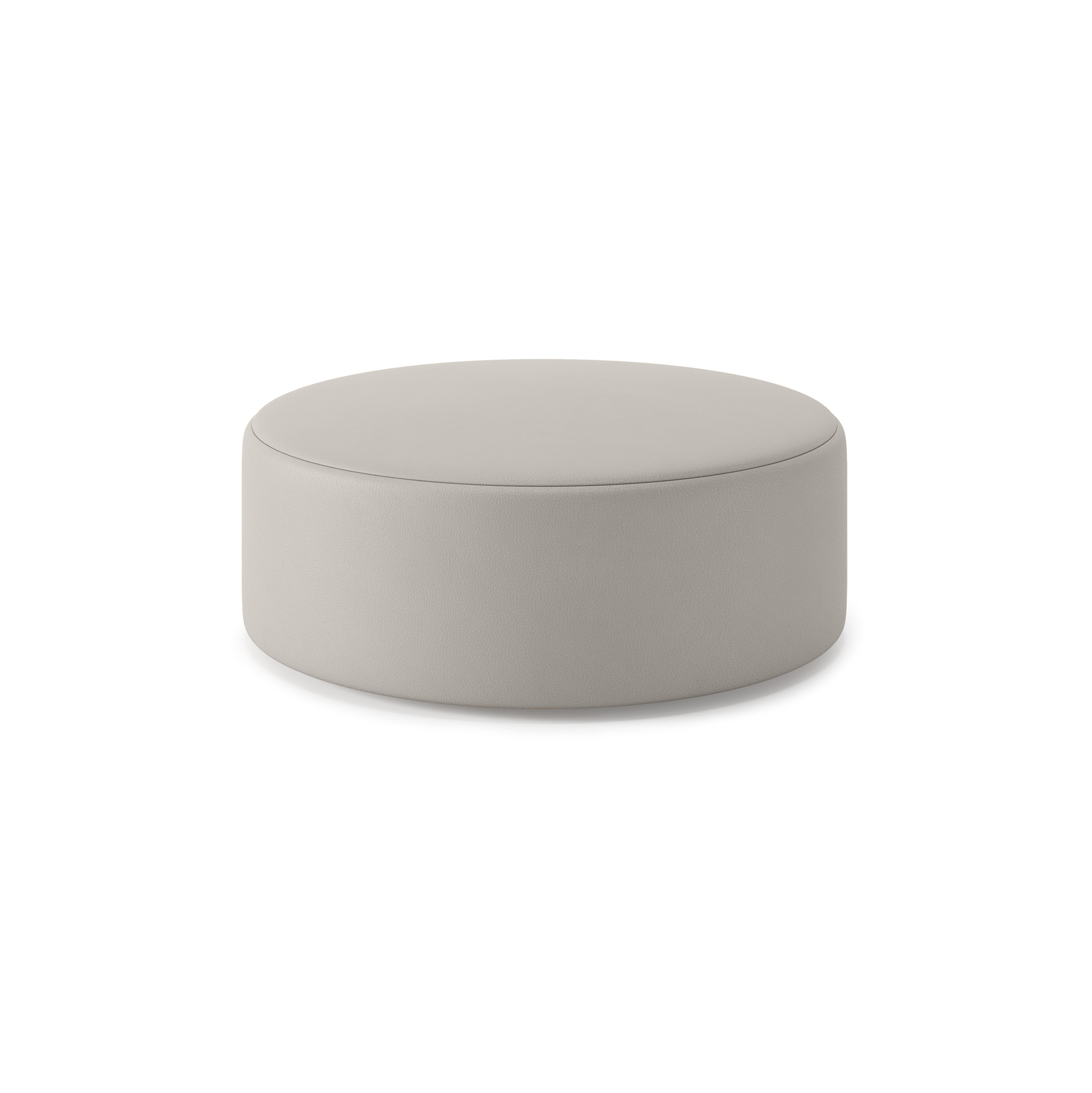 Display product Sistema Legs rounded pouf from manufacturer viccarbe