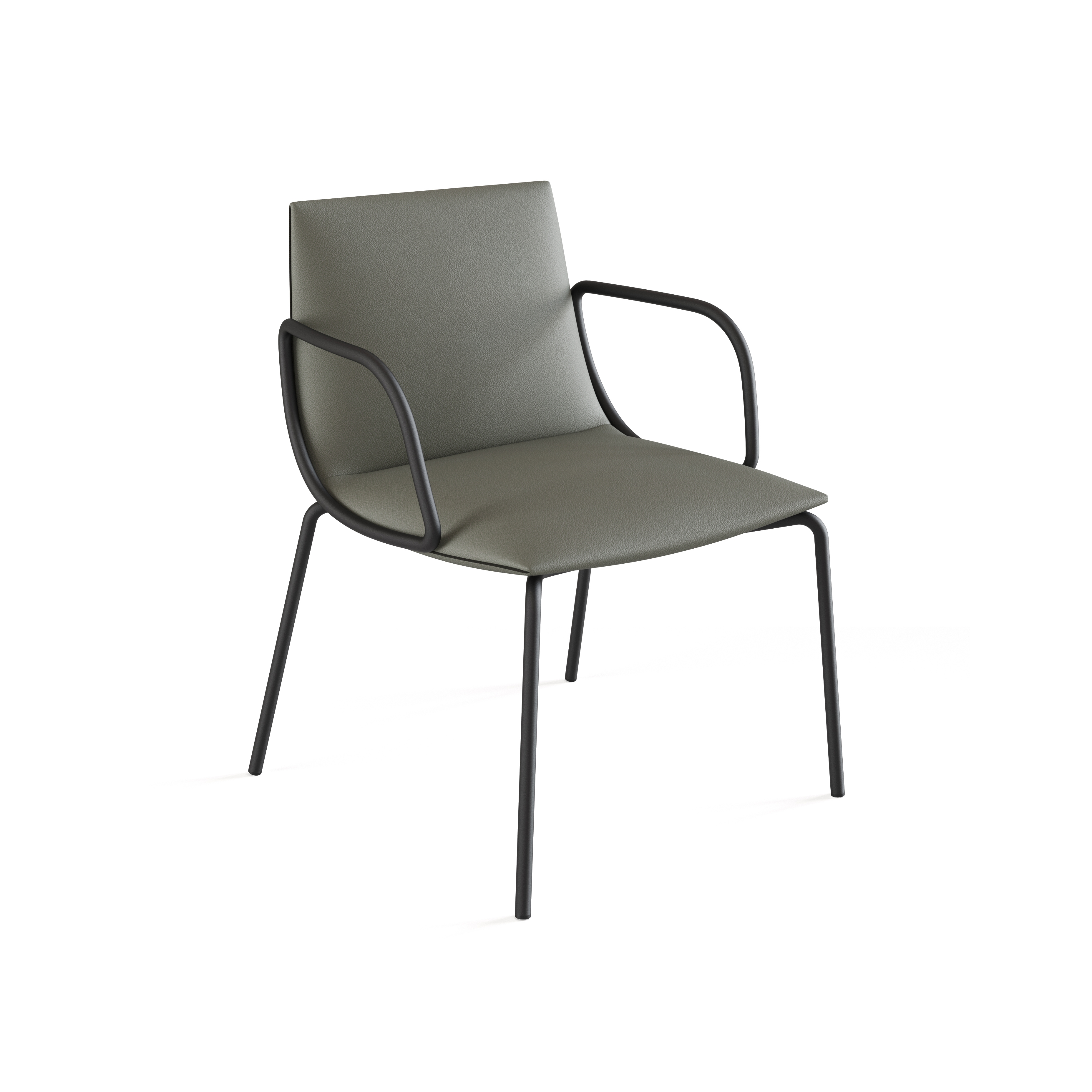 Afficher le produit Noha chair with four metal legs du fabricant viccarbe