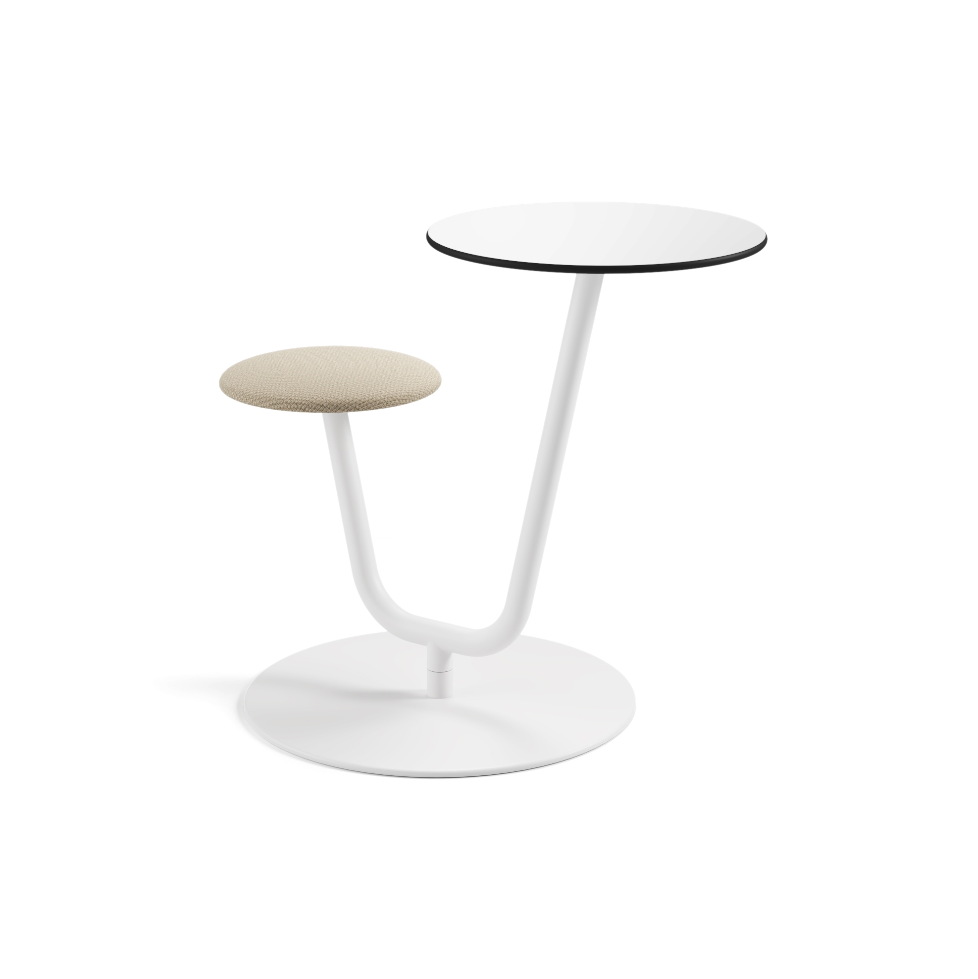 Vertoon produk Solar Outdoor table - free base & upholstery seat van vervaardiger viccarbe