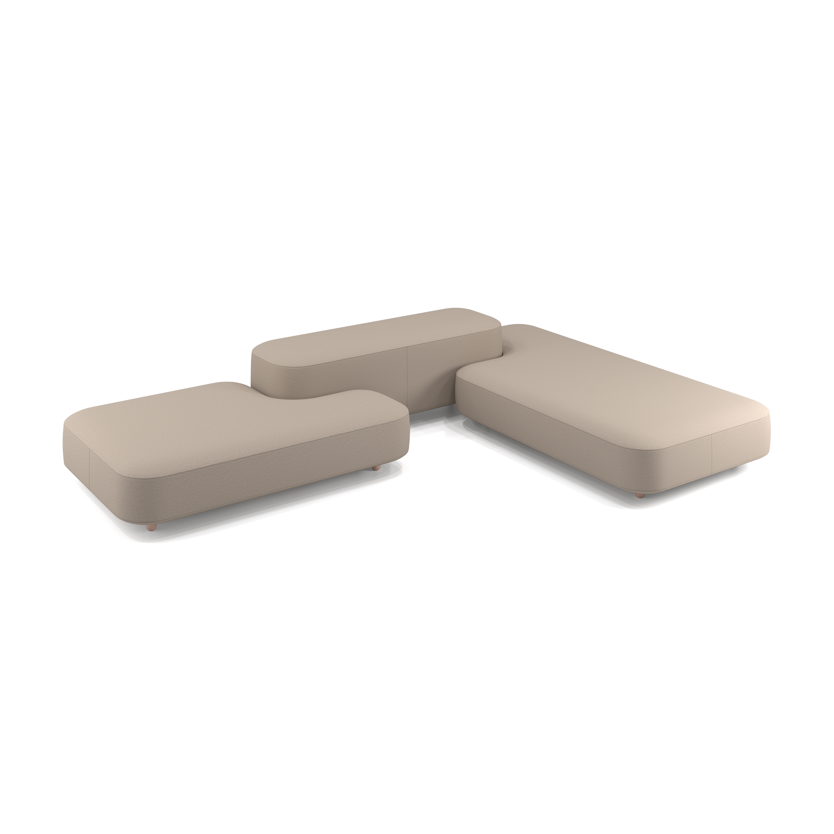 Display product Common bench from manufacturer viccarbe
