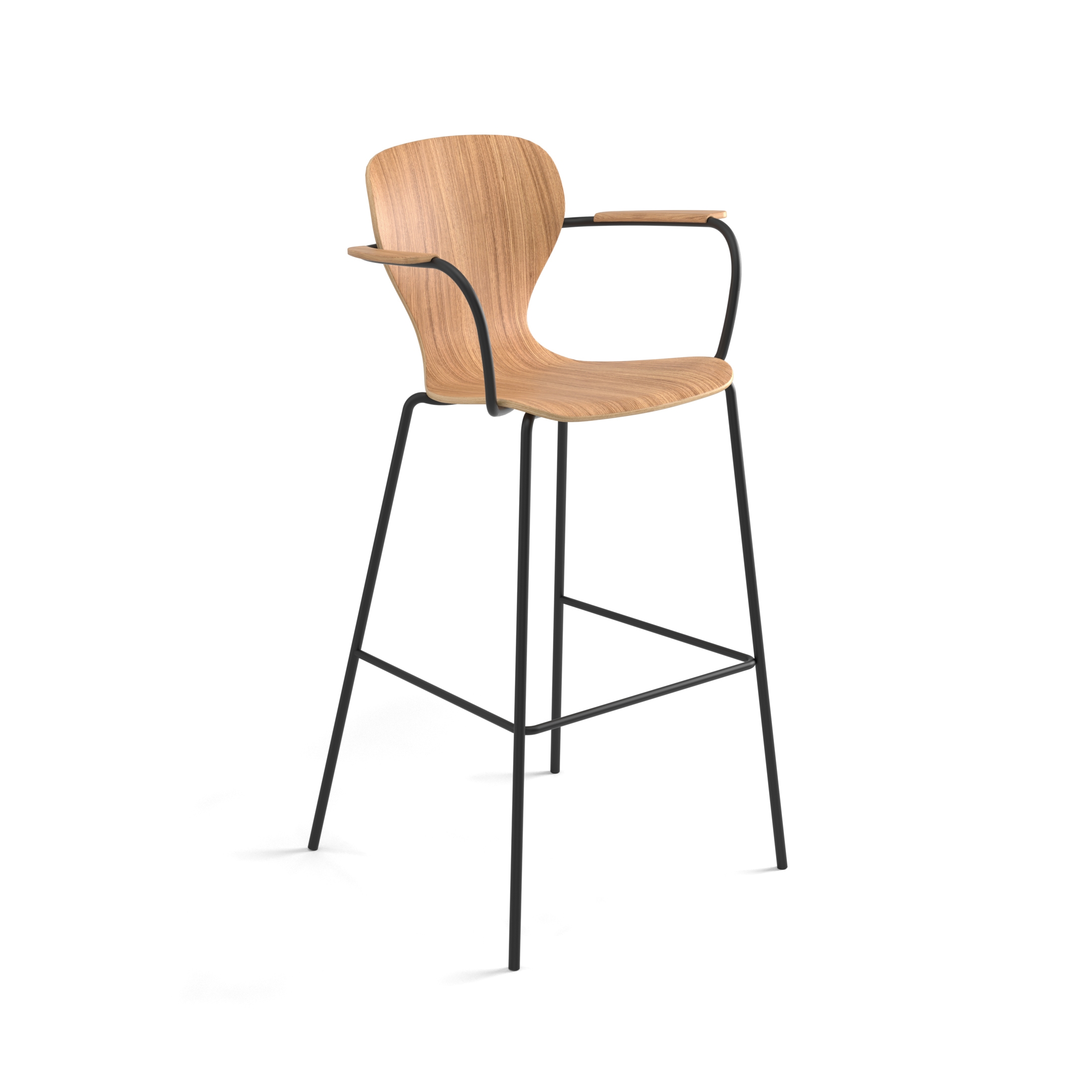Produkt Ears stool - bar height stained des Herstellers viccarbe anzeigen