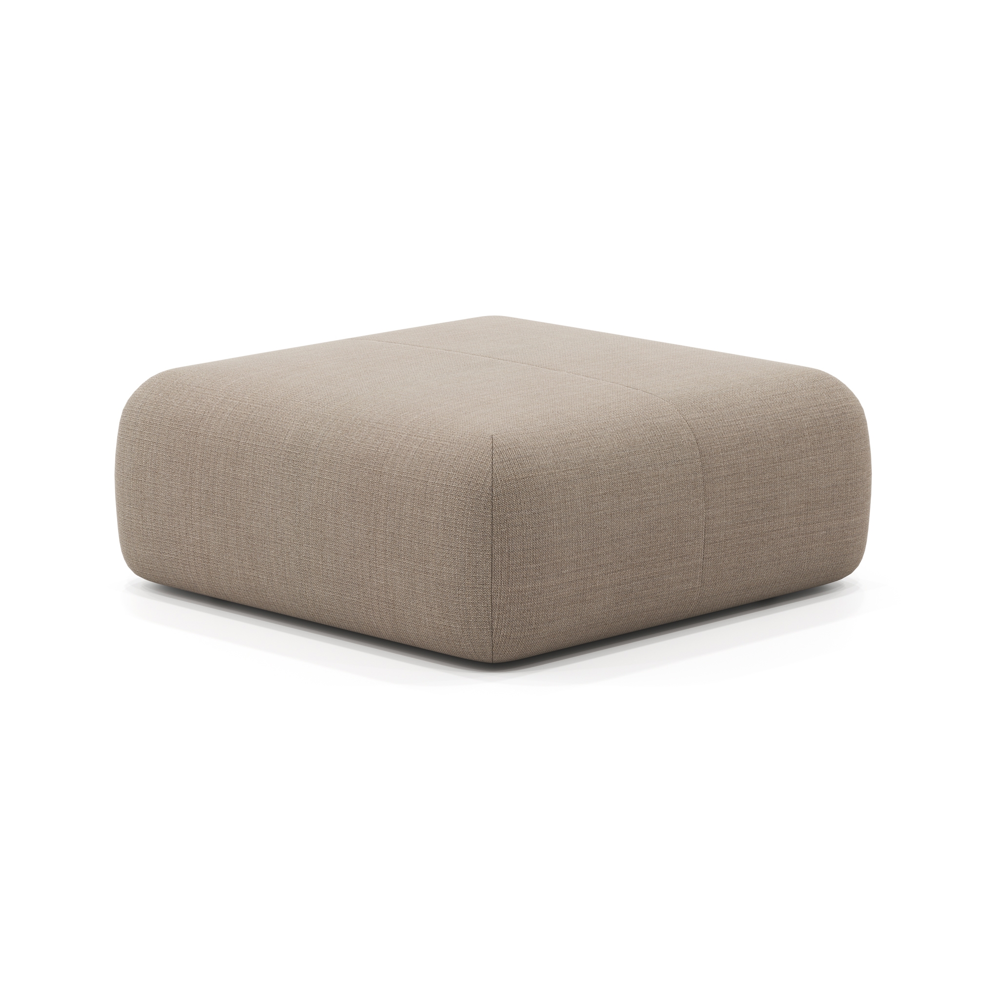 Display product Season Outdoor pouf 90 fixed or with casters h36 from manufacturer viccarbe