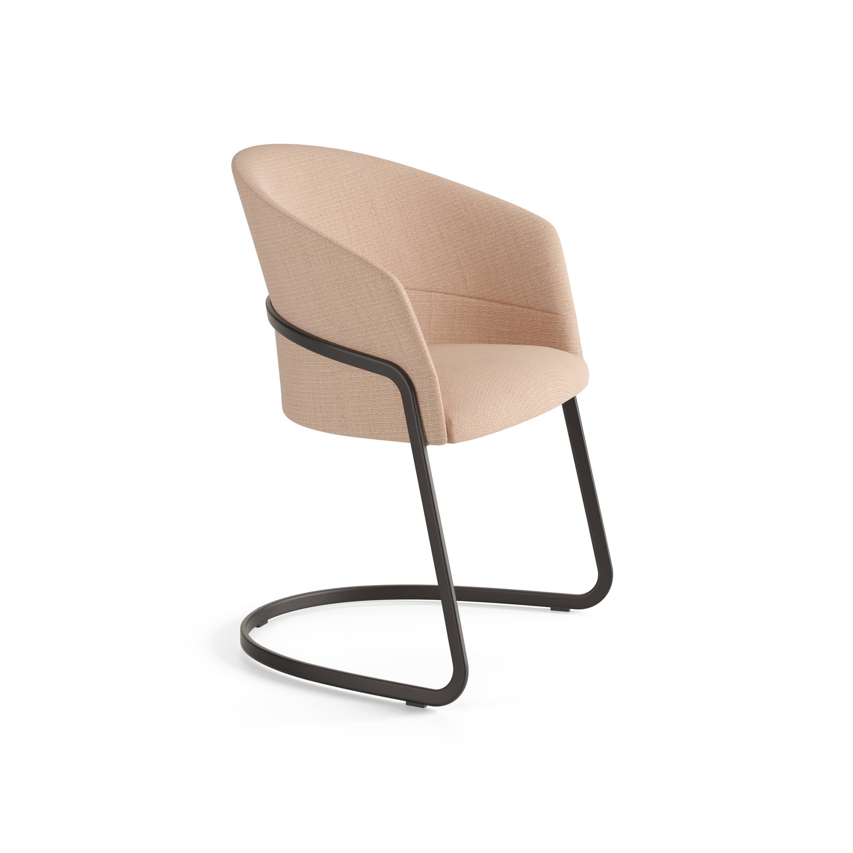 Afficher le produit Copa chair - cantilever base & smooth upholstery du fabricant viccarbe