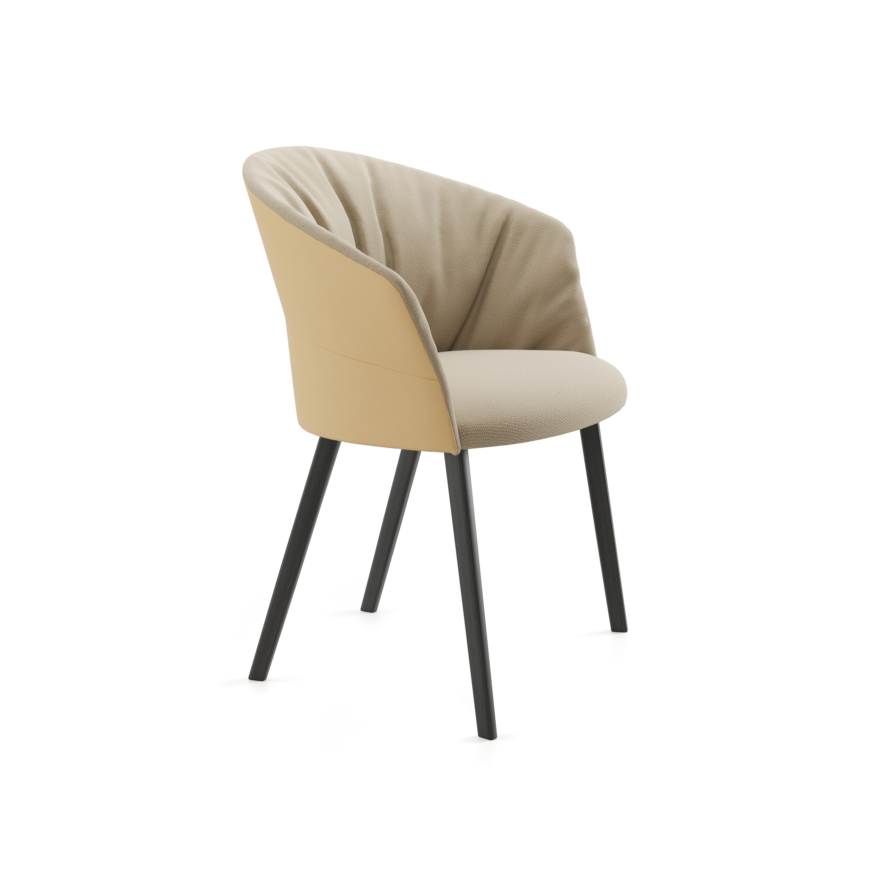 Produkt Copa chair - four wooden legs base & soft upholstery des Herstellers viccarbe anzeigen