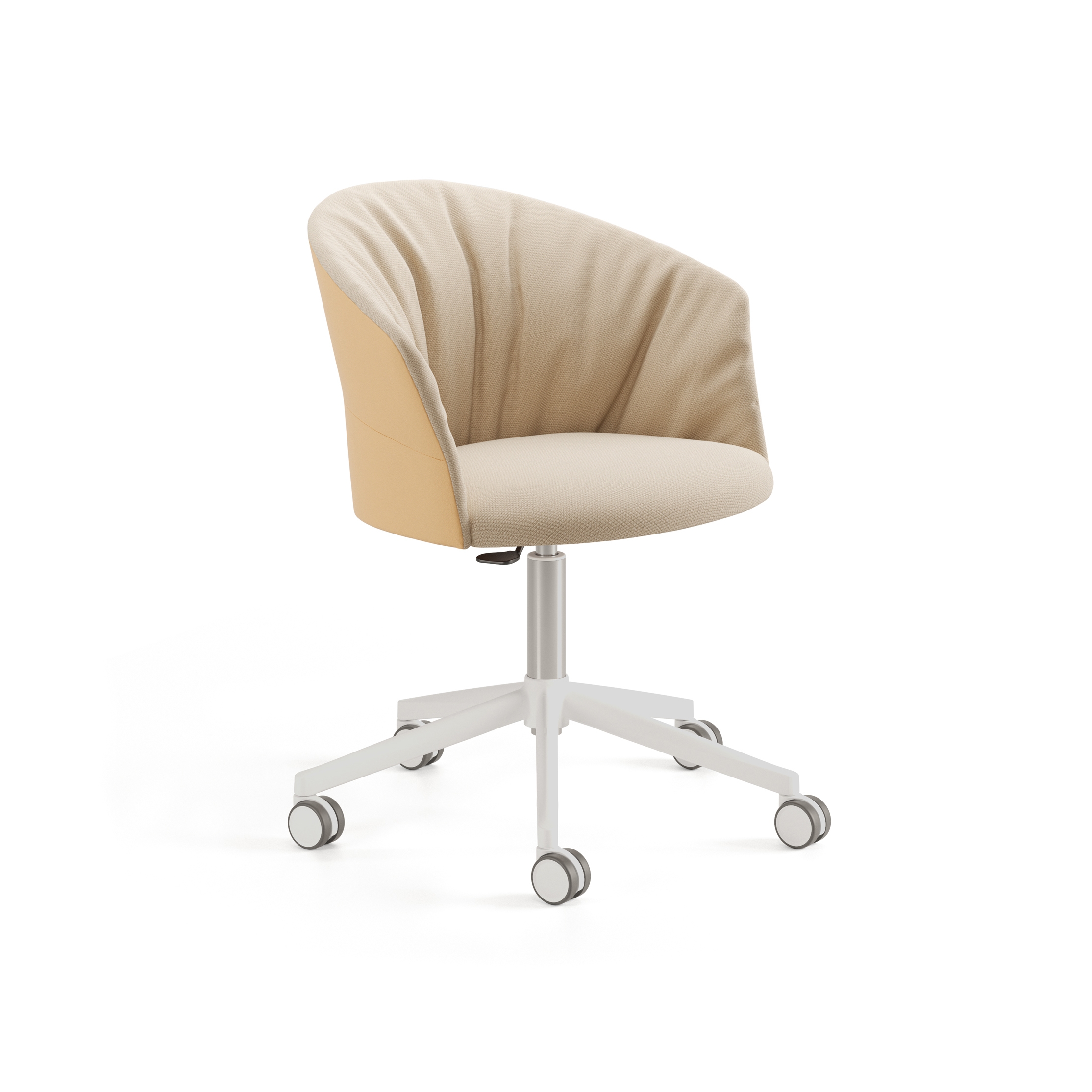 Copa chair - five casters base & soft upholstery