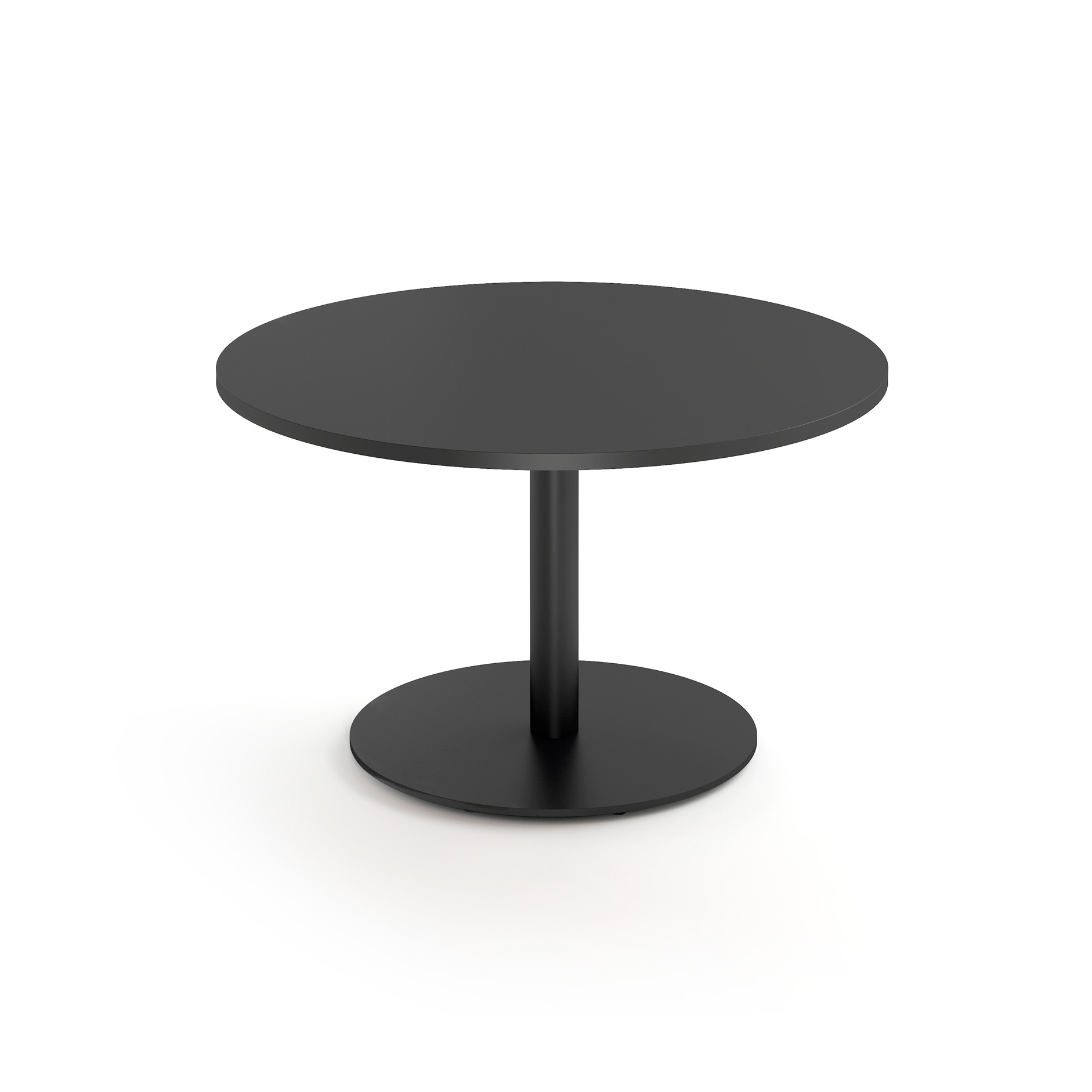 Display product Stan low table D80 from manufacturer viccarbe