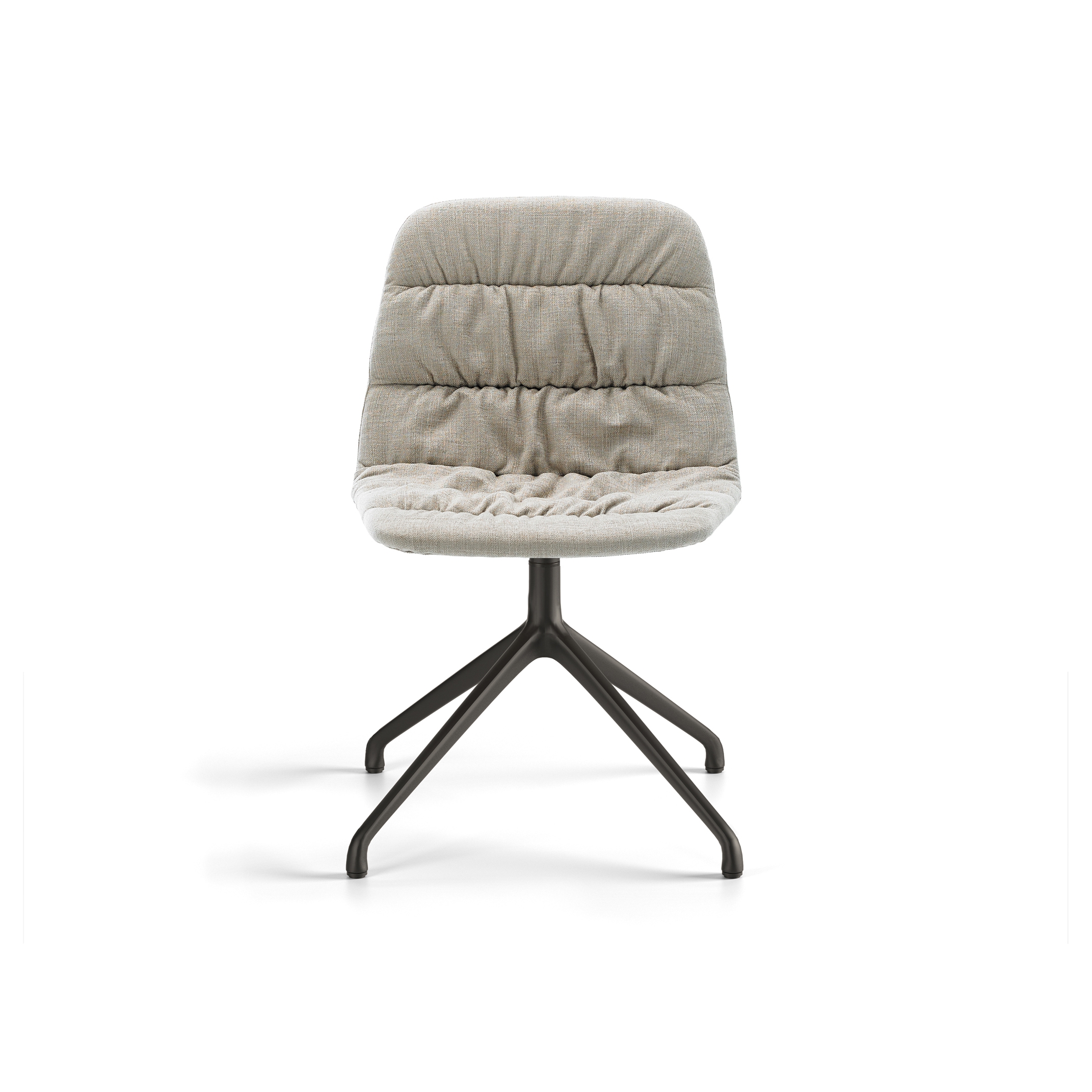 Mostra il prodotto Maarten chair - pyramid swivel base & soft upholstery del produttore viccarbe