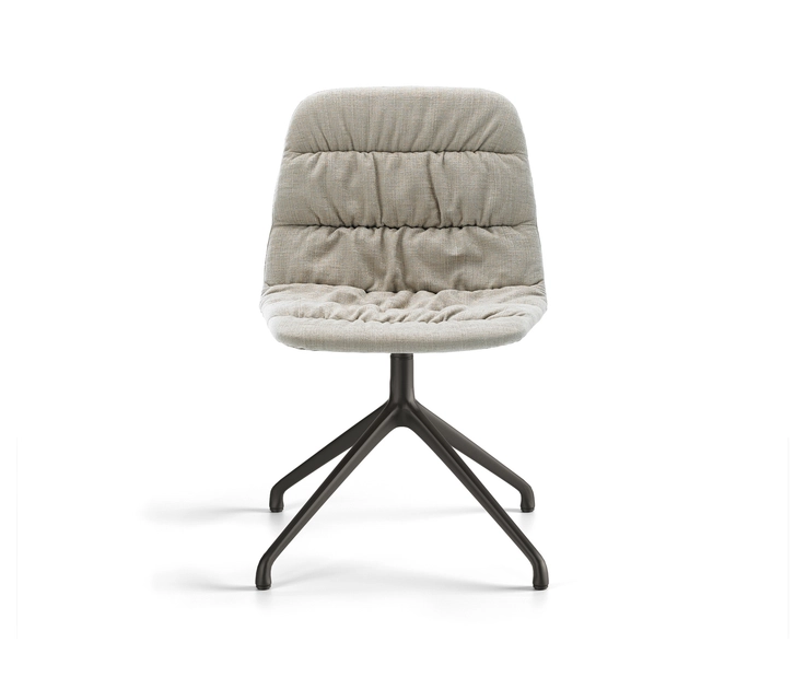 MAARTEN CHAIR - PYRAMID SWIVEL BASE & SOFT UPHOLSTERY - Chairs from ...